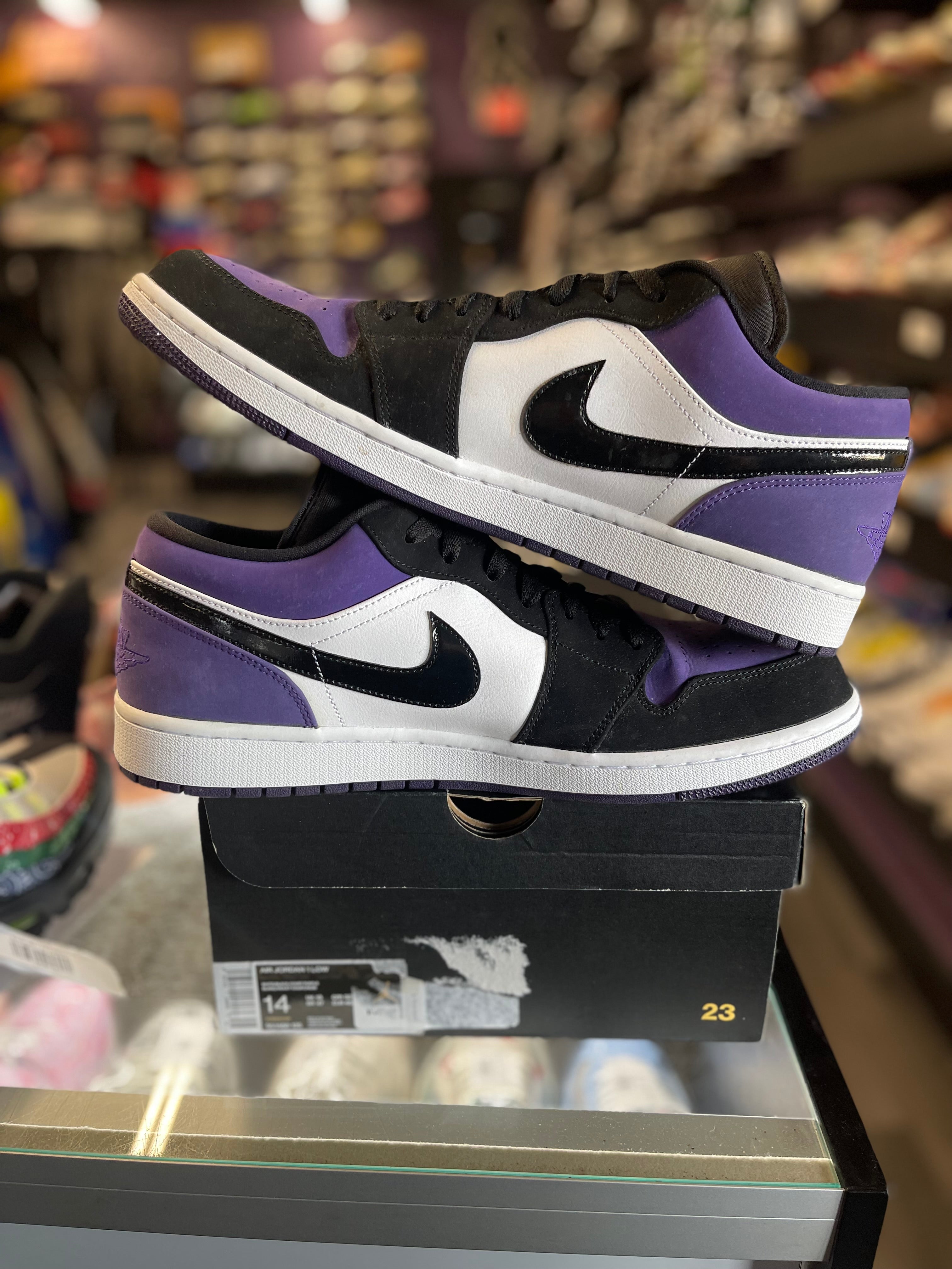2019 Air Jordan Retro 1 Low "Court Purple"