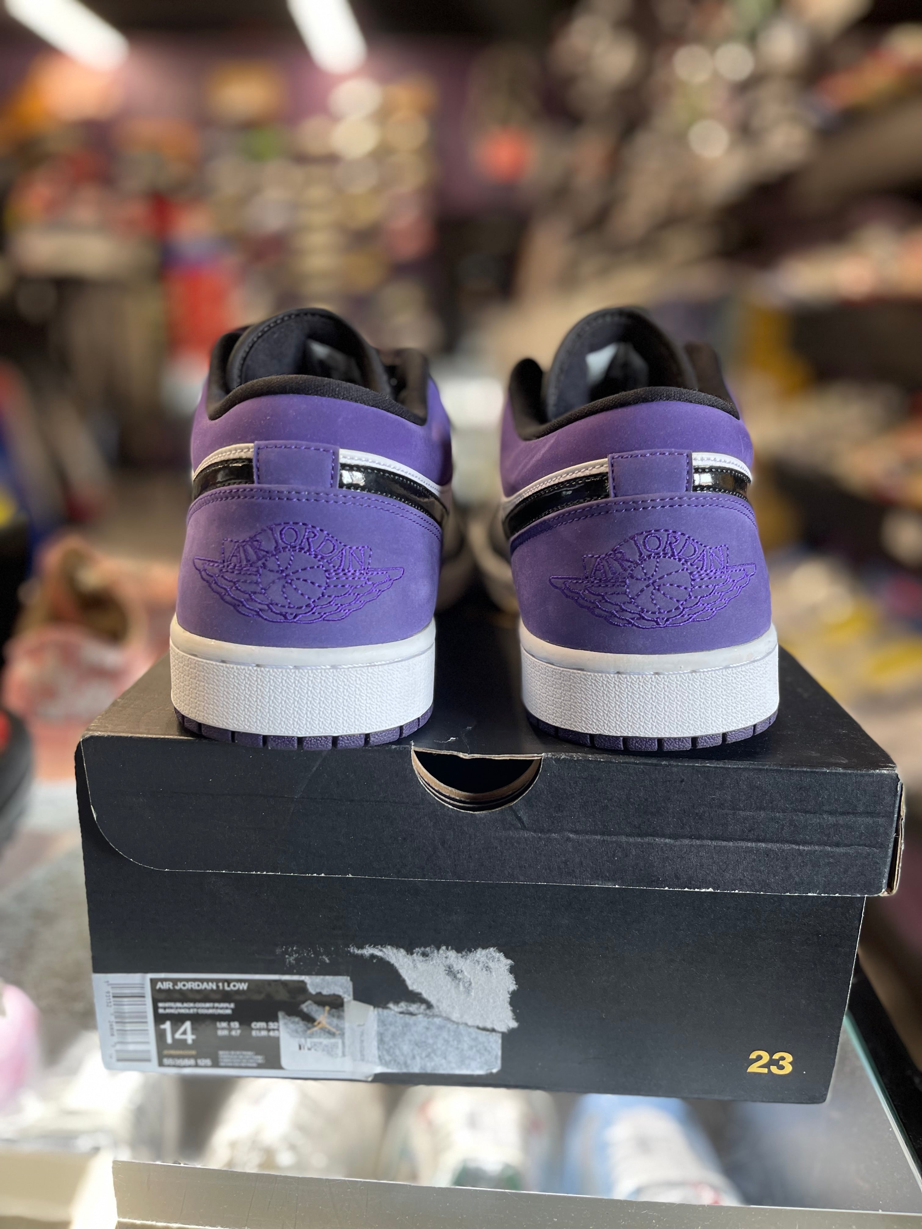 2019 Air Jordan Retro 1 Low "Court Purple"
