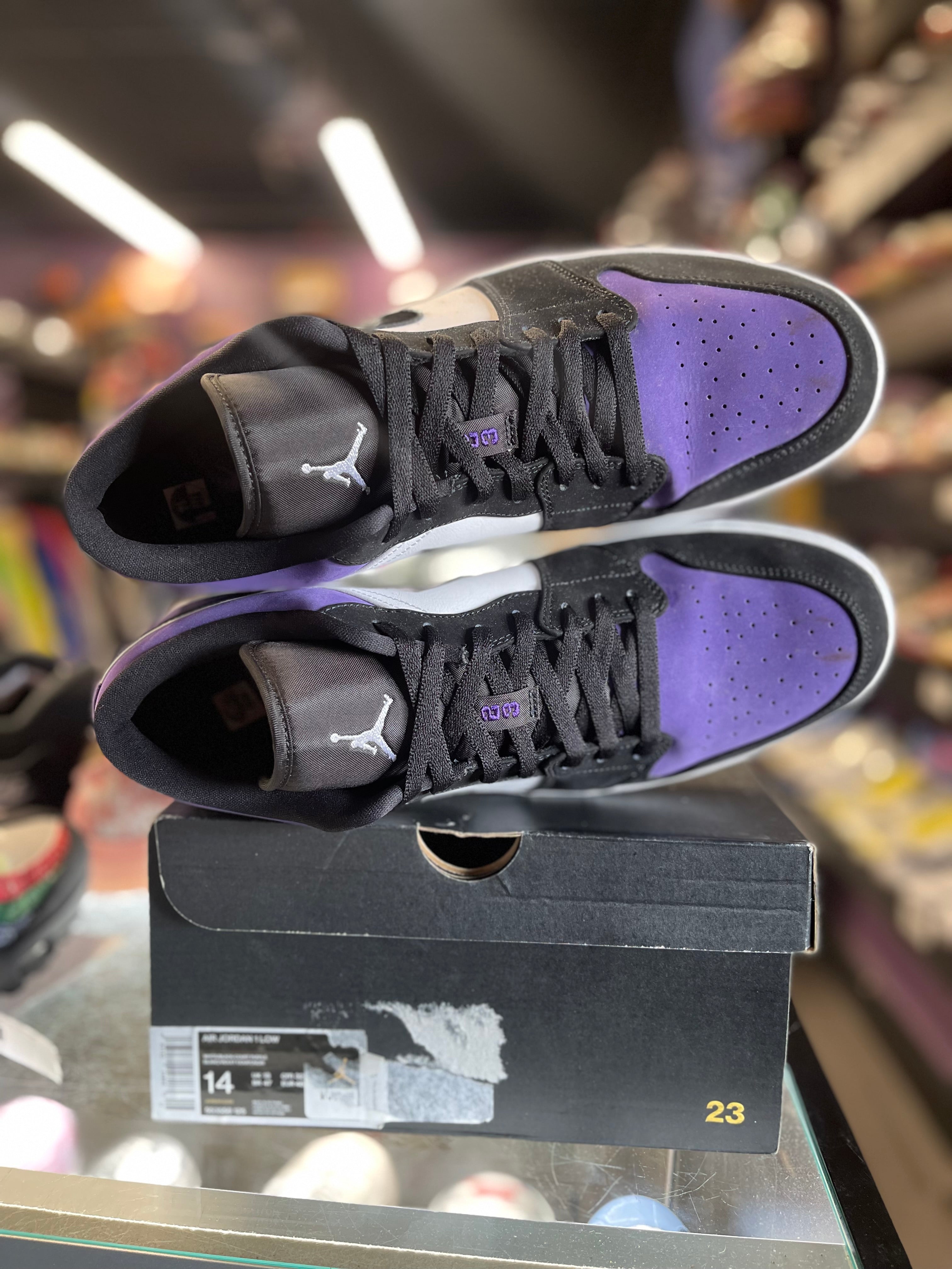 2019 Air Jordan Retro 1 Low "Court Purple"