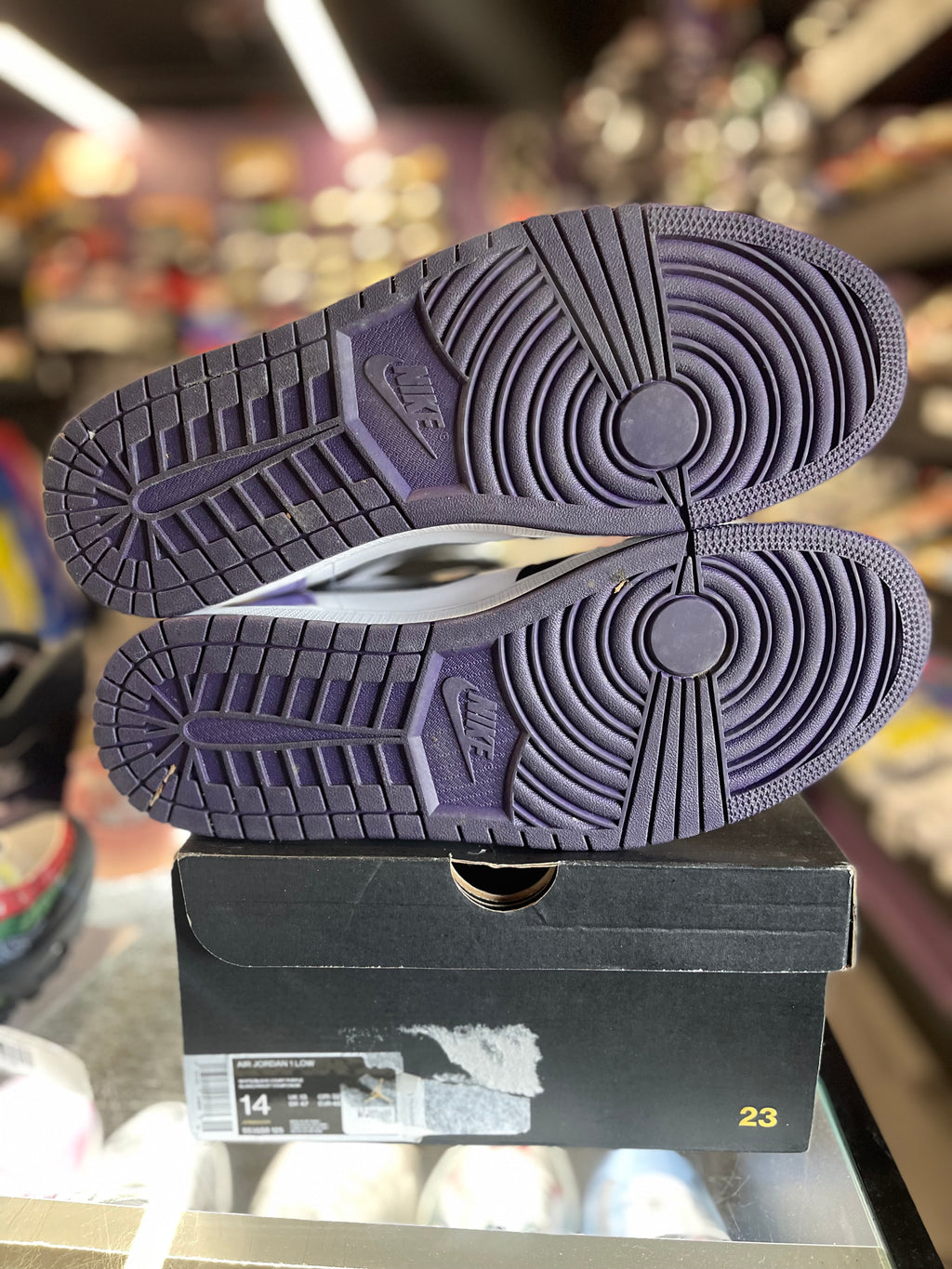 2019 Air Jordan Retro 1 Low "Court Purple"