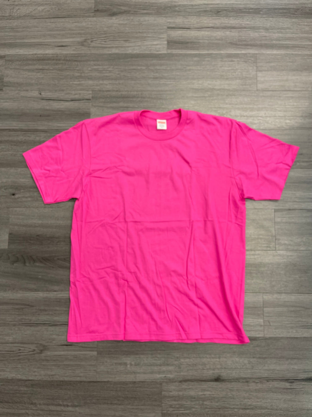 Supreme Tape Tee "Pink"
