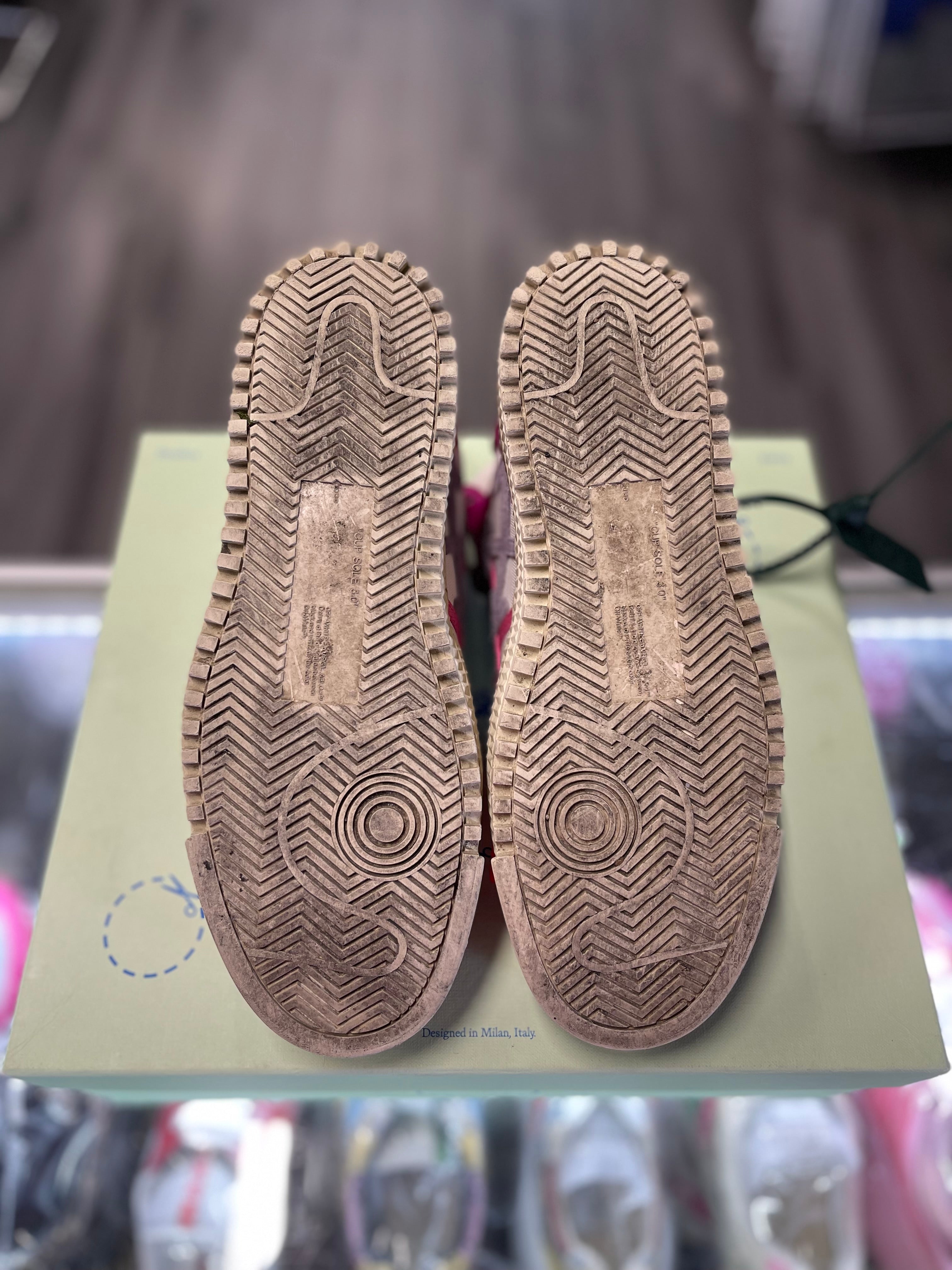 Off White WMNS Court 3.0 High "White/Purple"