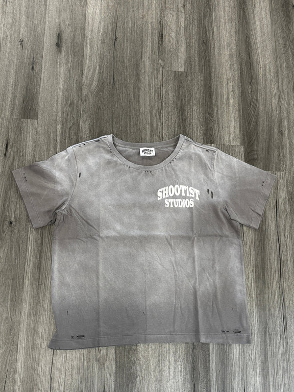 Shoot1st Studios Tee "Vintage Grey Everyday"