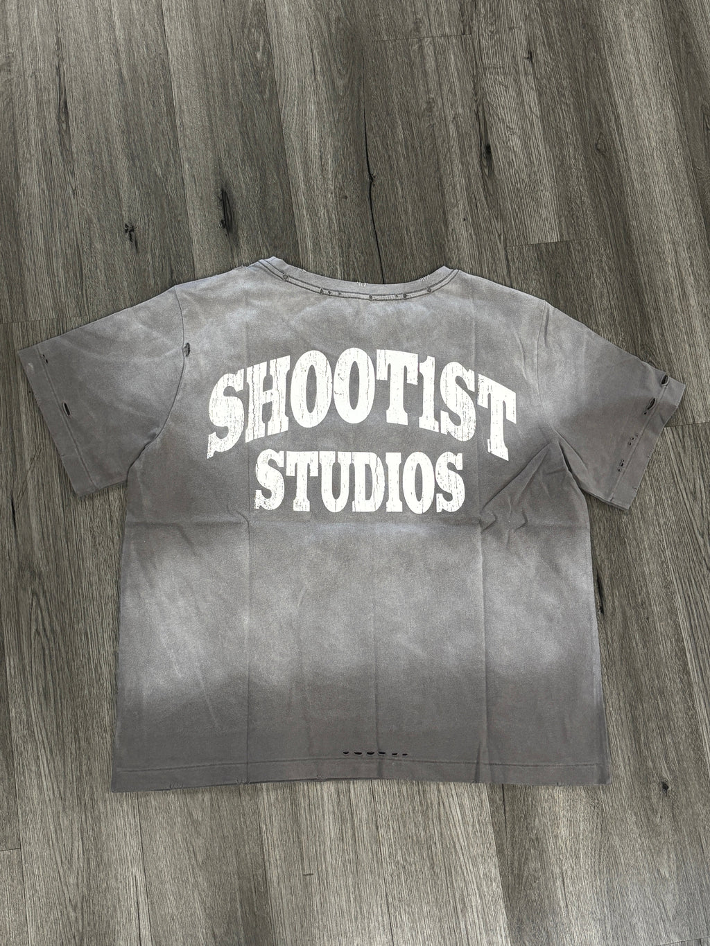 Shoot1st Studios Tee "Vintage Grey Everyday"