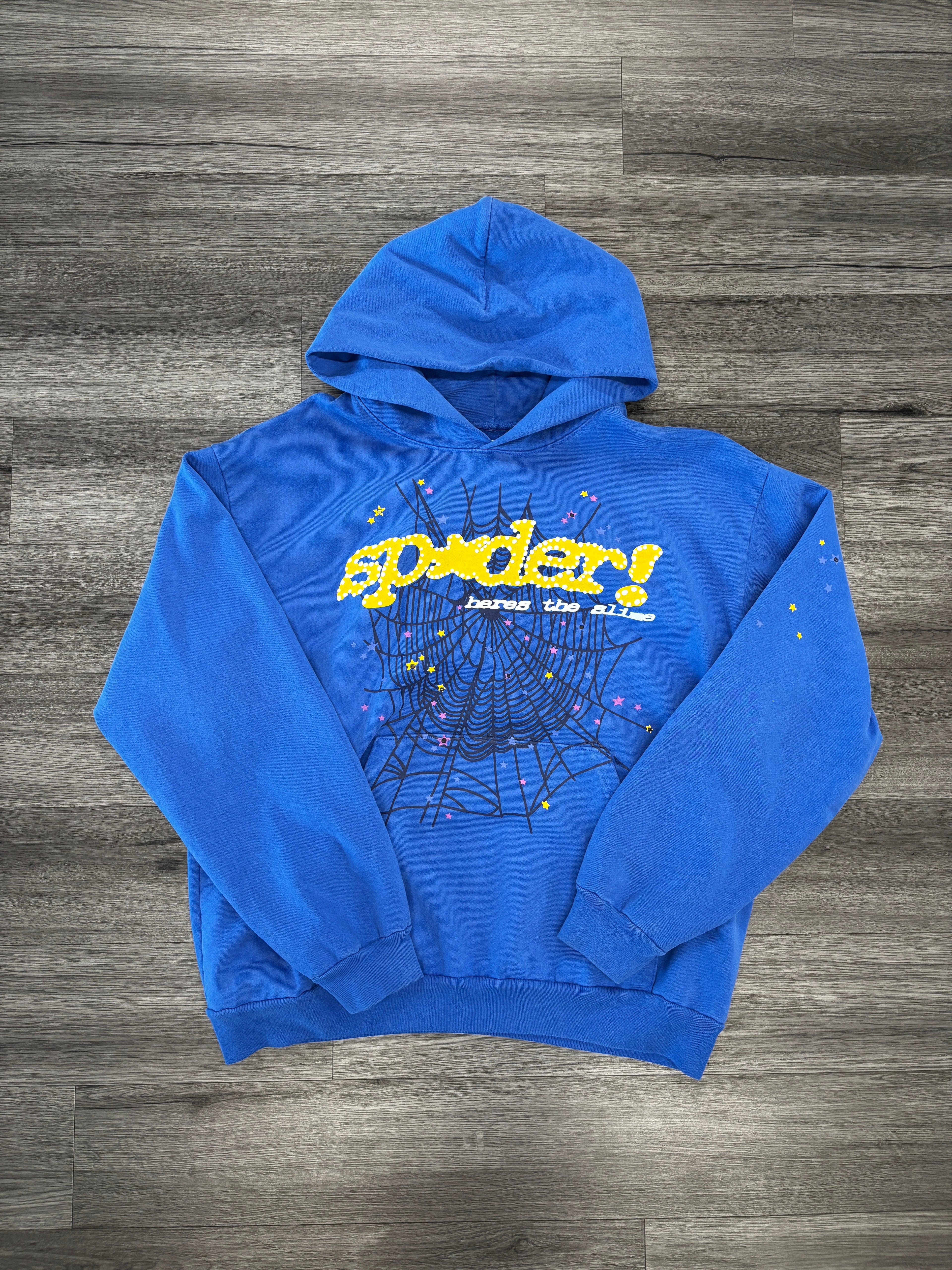 Sp5der TC Hoodie "Blue"