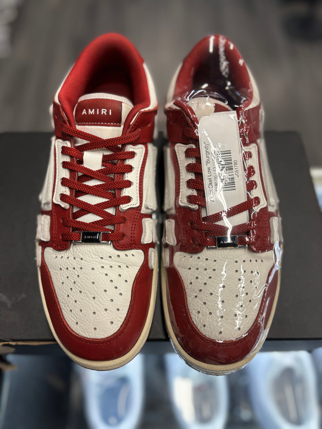 Amiri Skel Low "Burgndy"