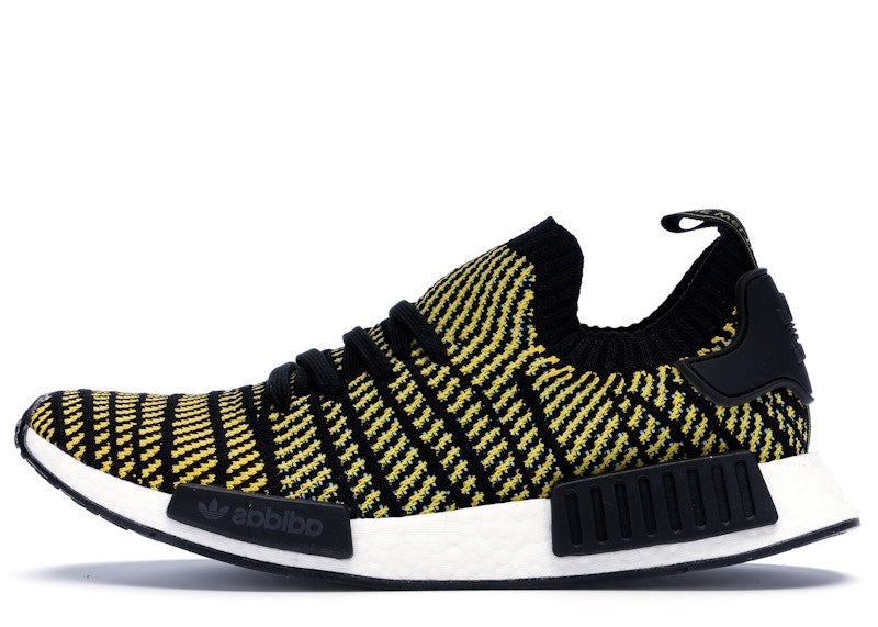 2018 Adidas NMD R1 STLT "Black Yellow"