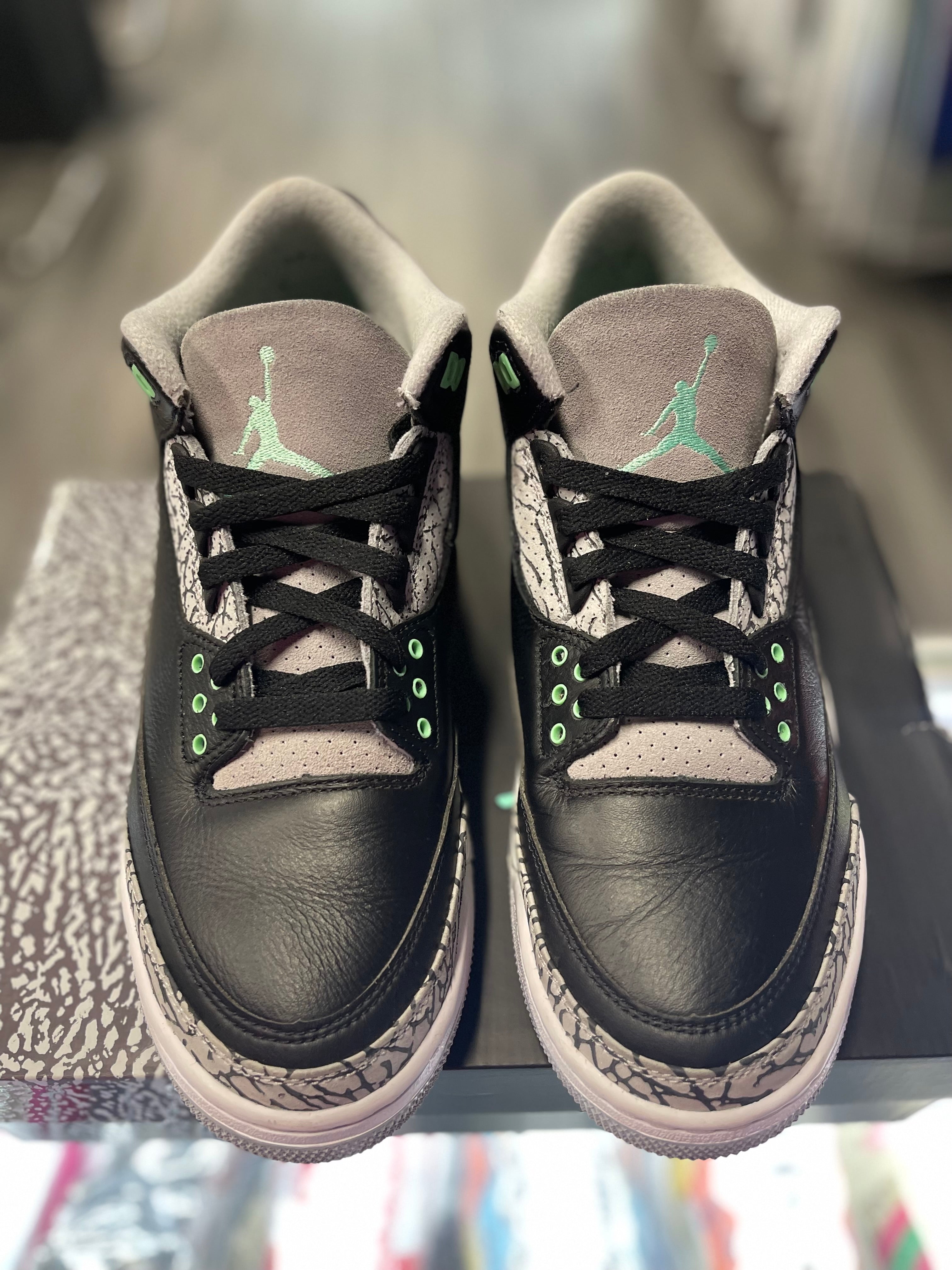 2024 Air Jordan Retro 3 "Green Glow"