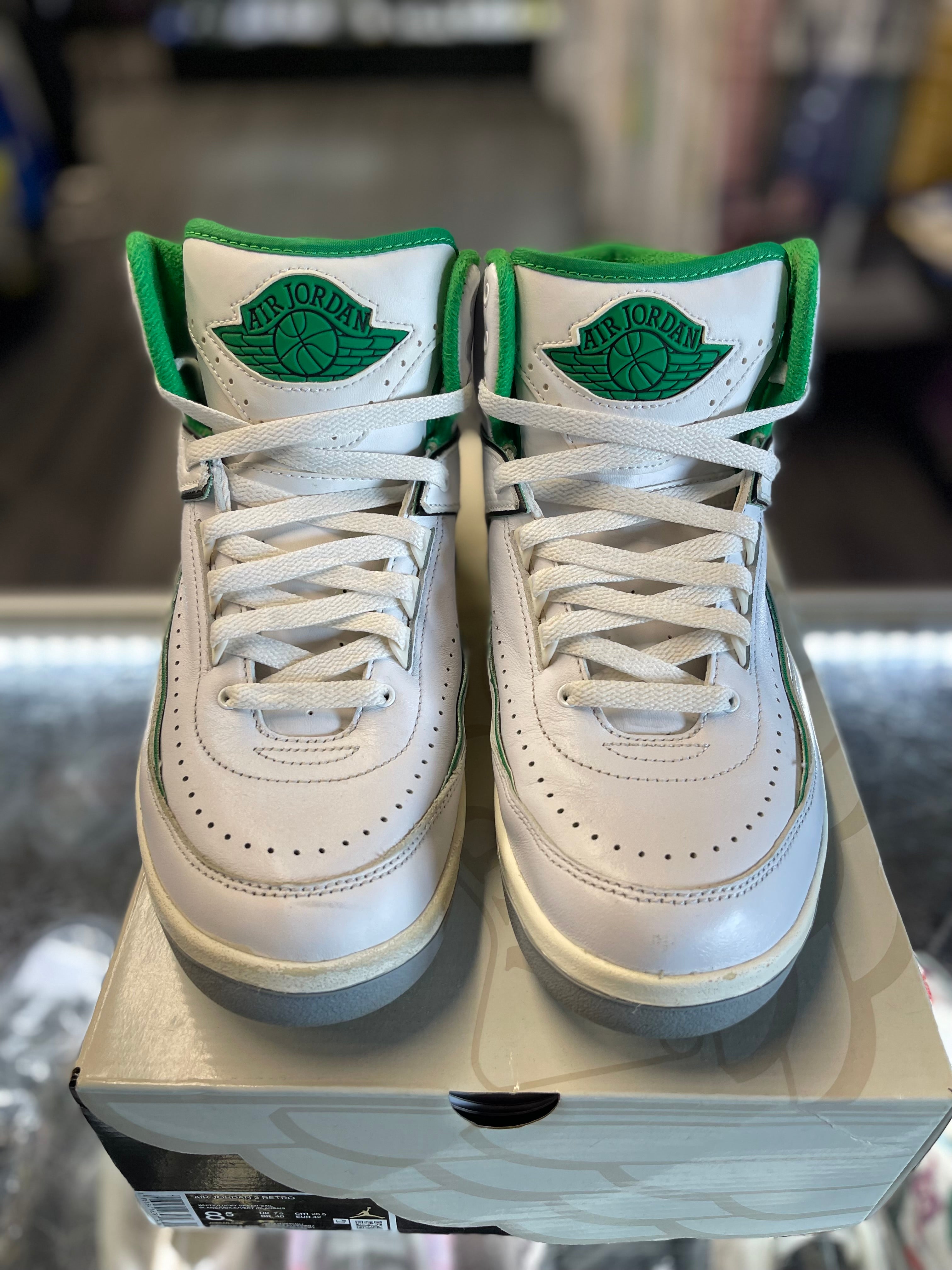 2023 Air Jordan Retro 2 Lucky Green"