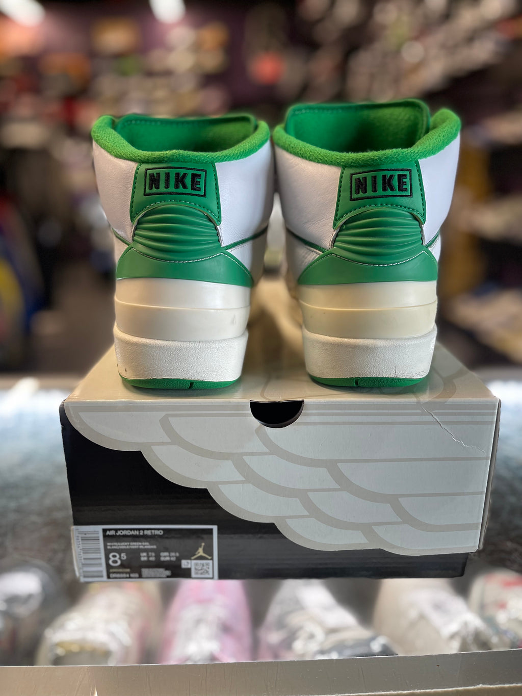 2023 Air Jordan Retro 2 Lucky Green"