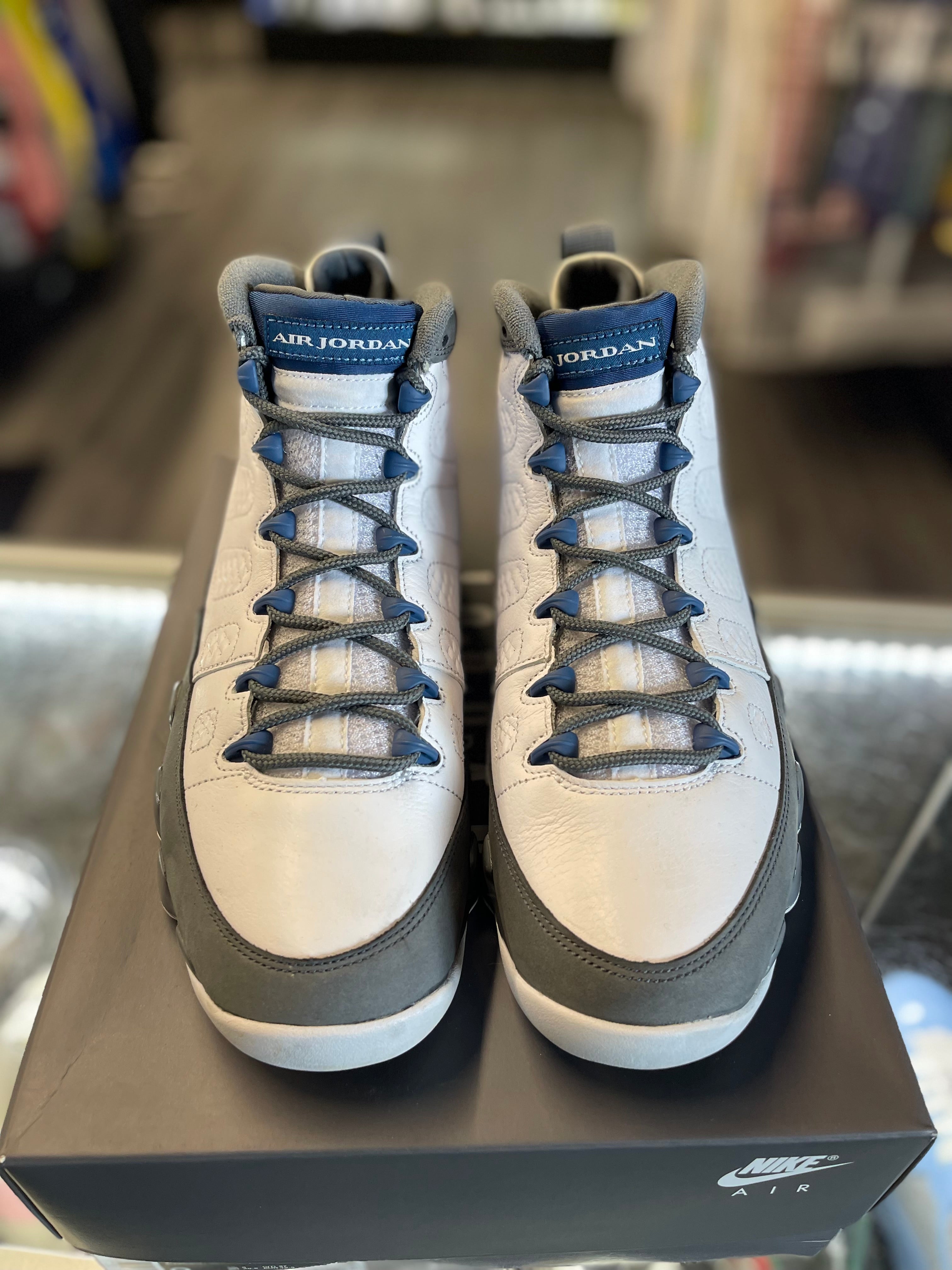 2026 Air Jordan Retro 9 "Flint Grey French Blue"