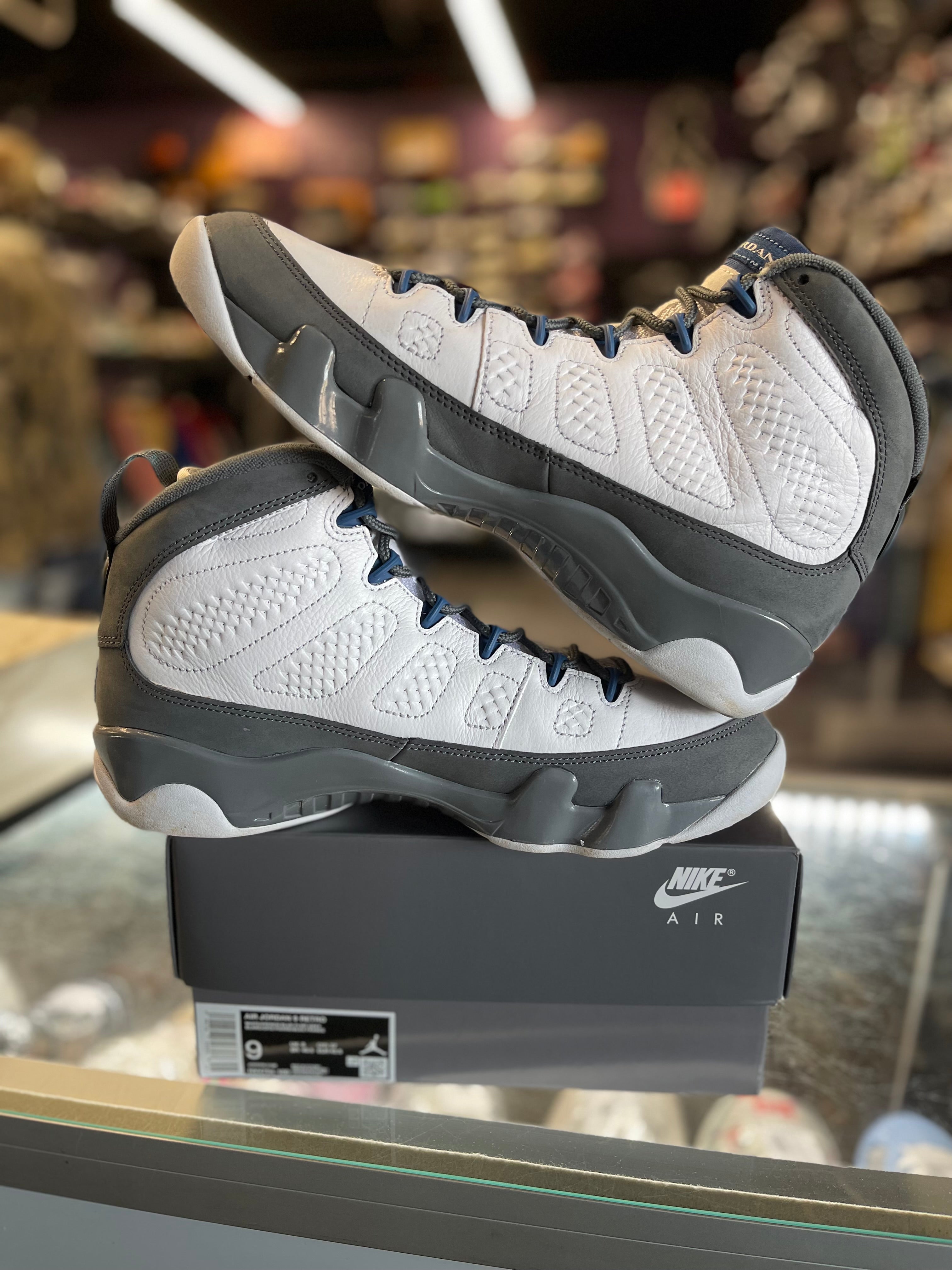 2026 Air Jordan Retro 9 "Flint Grey French Blue"