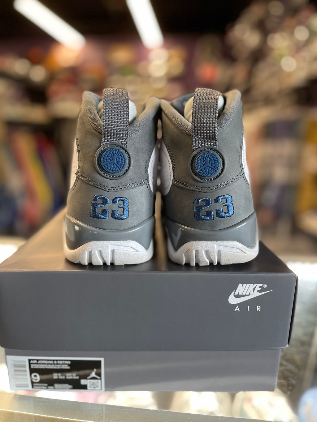 2026 Air Jordan Retro 9 "Flint Grey French Blue"