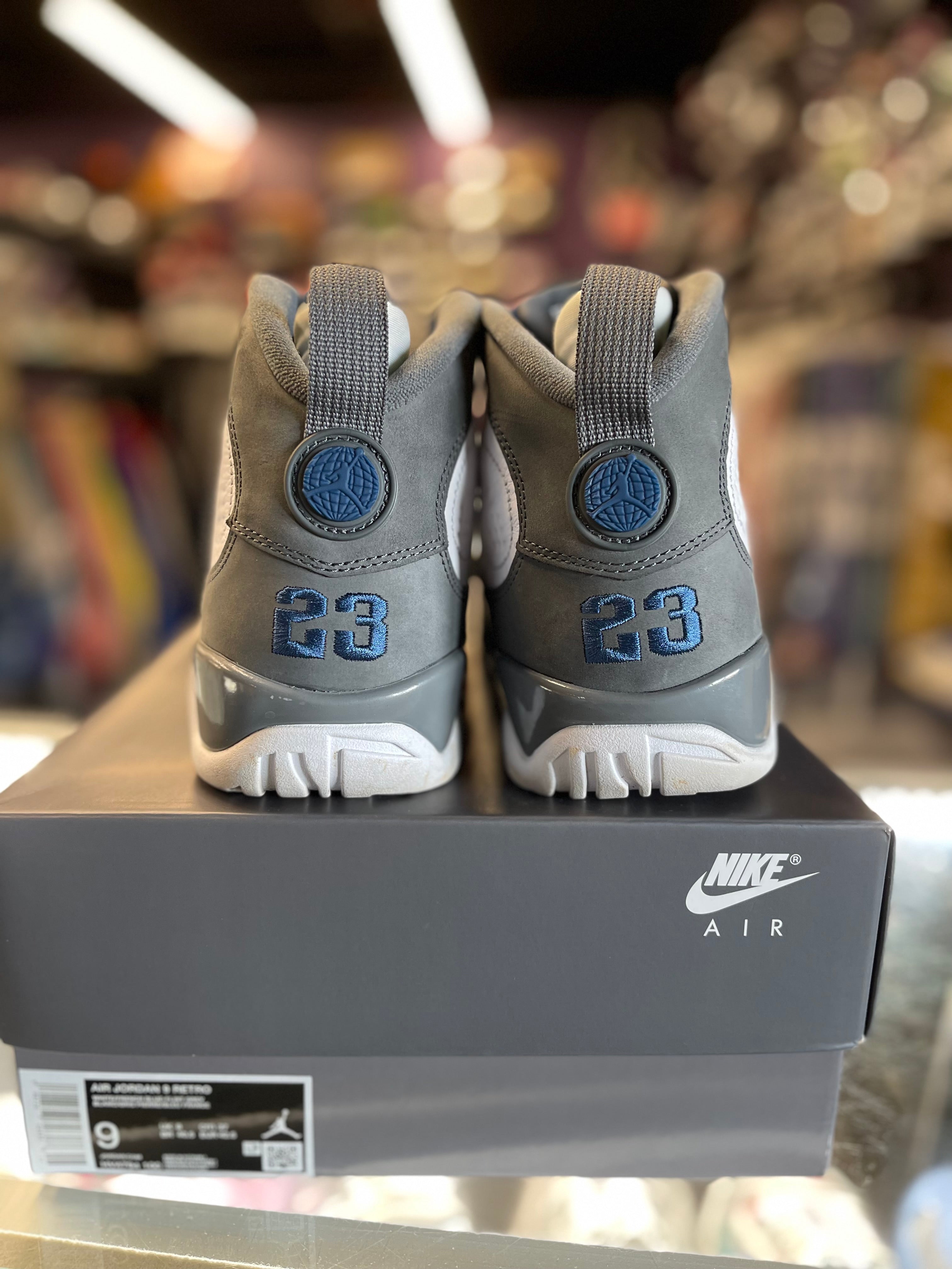 2026 Air Jordan Retro 9 "Flint Grey French Blue"