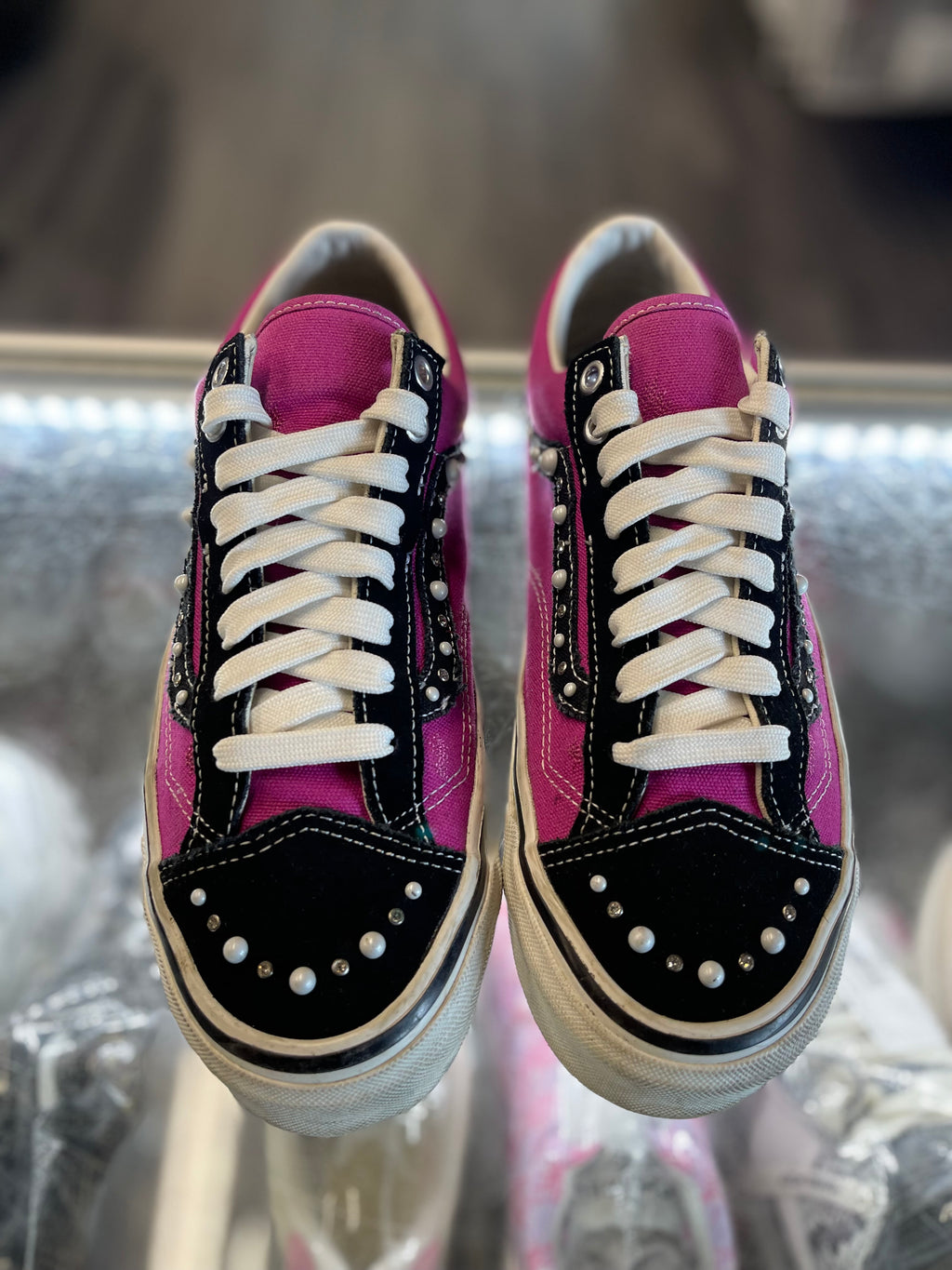 2025 Vans OTW Old Skool 36 "Pearlized Pack Pink Black''
