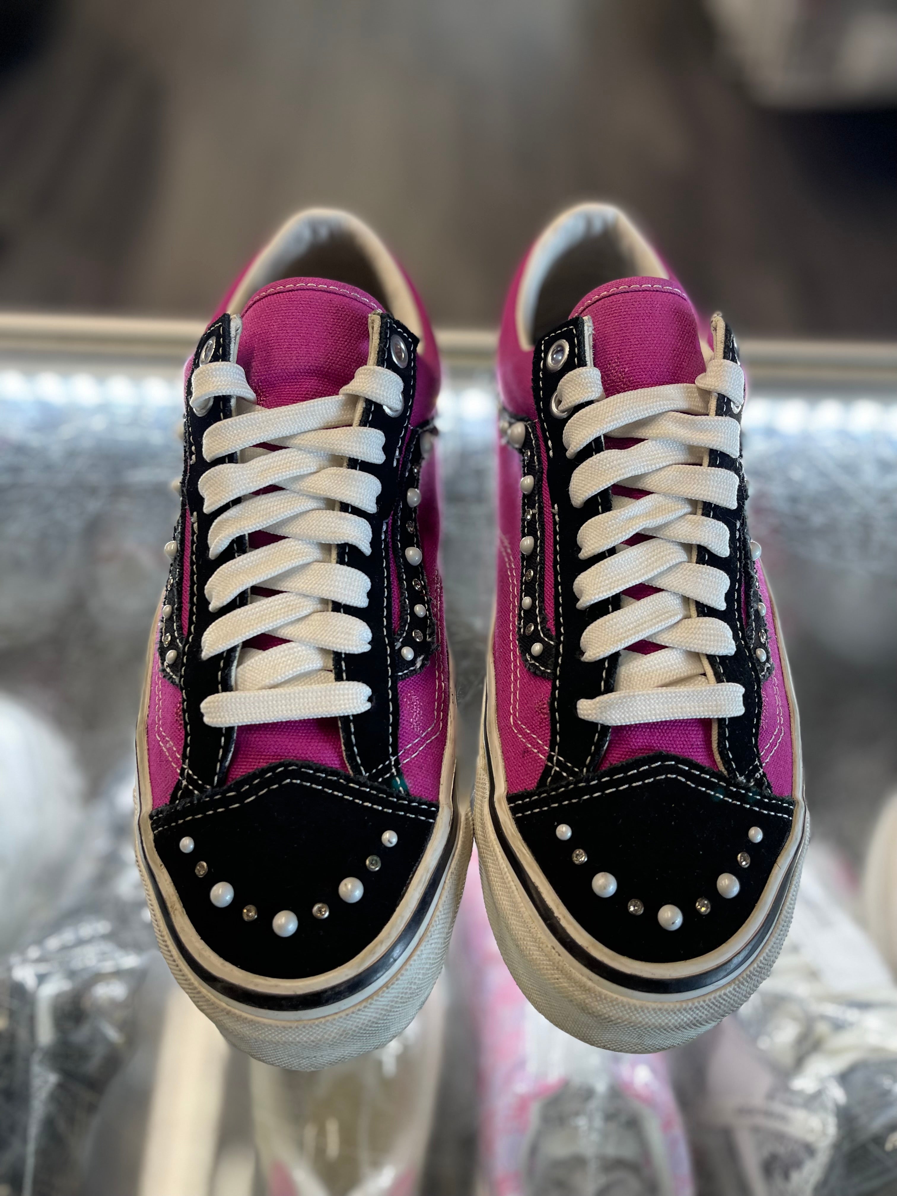 2025 Vans OTW Old Skool 36 "Pearlized Pack Pink Black''
