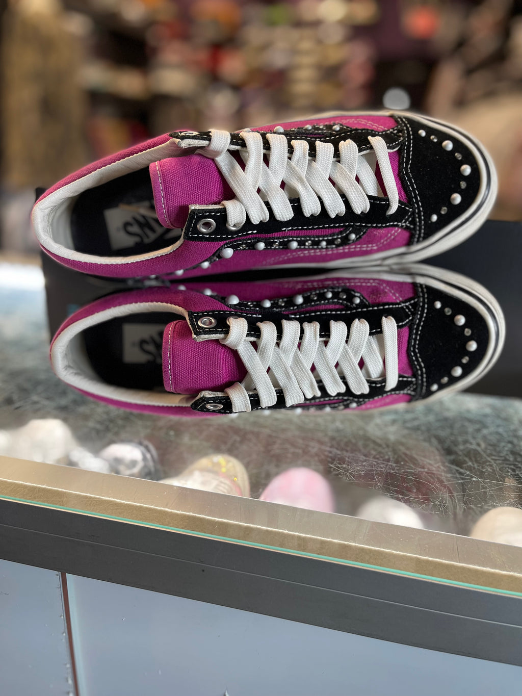2025 Vans OTW Old Skool 36 "Pearlized Pack Pink Black''