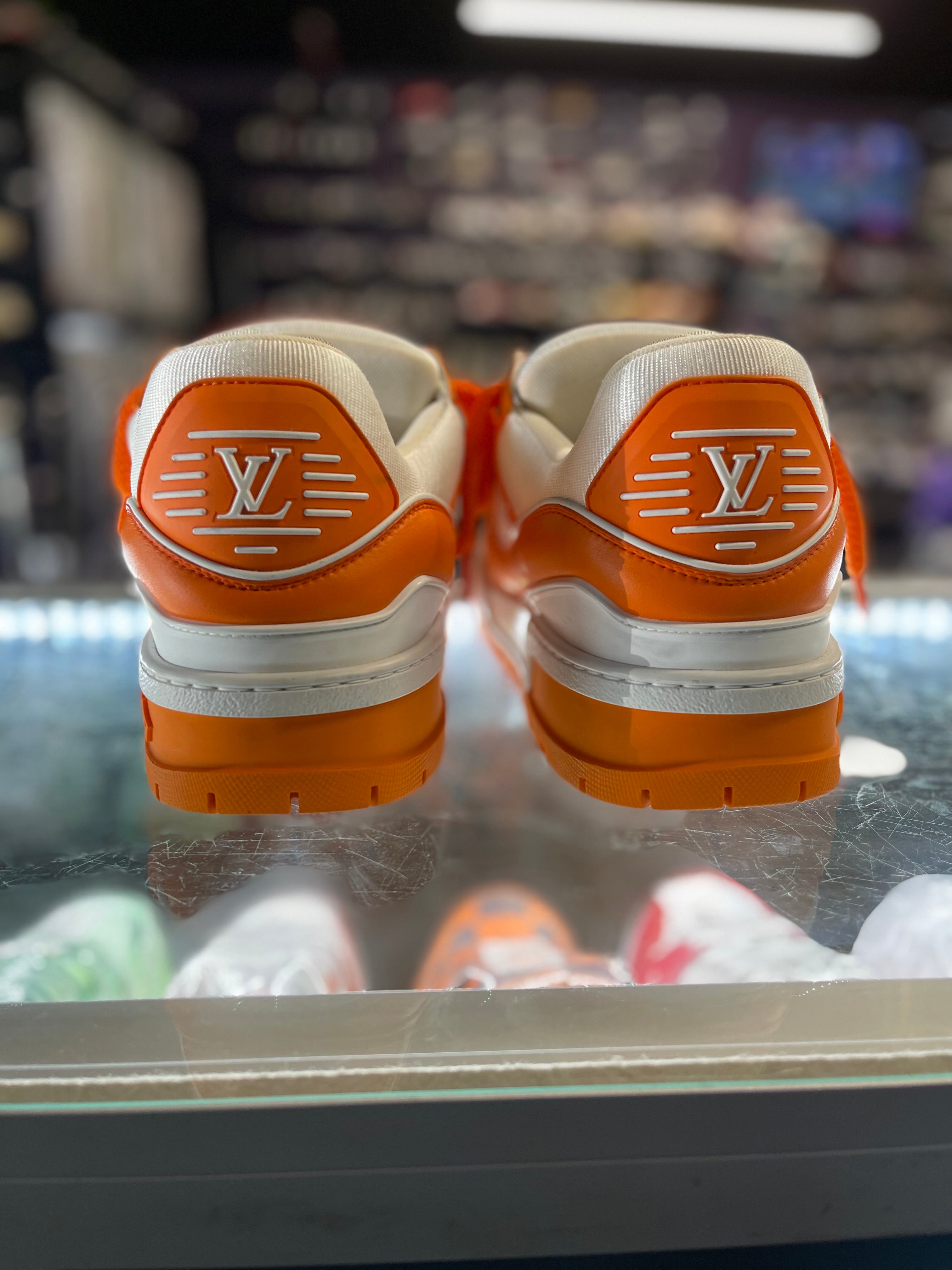 Louis Vuitton Trainer Maxi Sneaker "Orange/White"