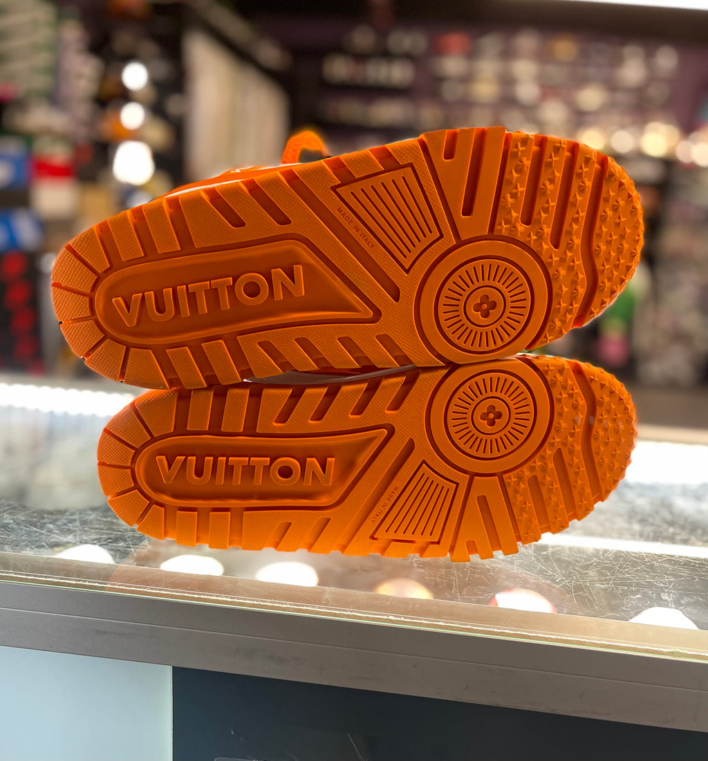 Louis Vuitton Trainer Maxi Sneaker "Orange/White"