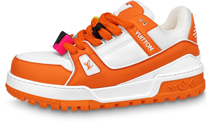 Louis Vuitton Trainer Maxi Sneaker "Orange/White"