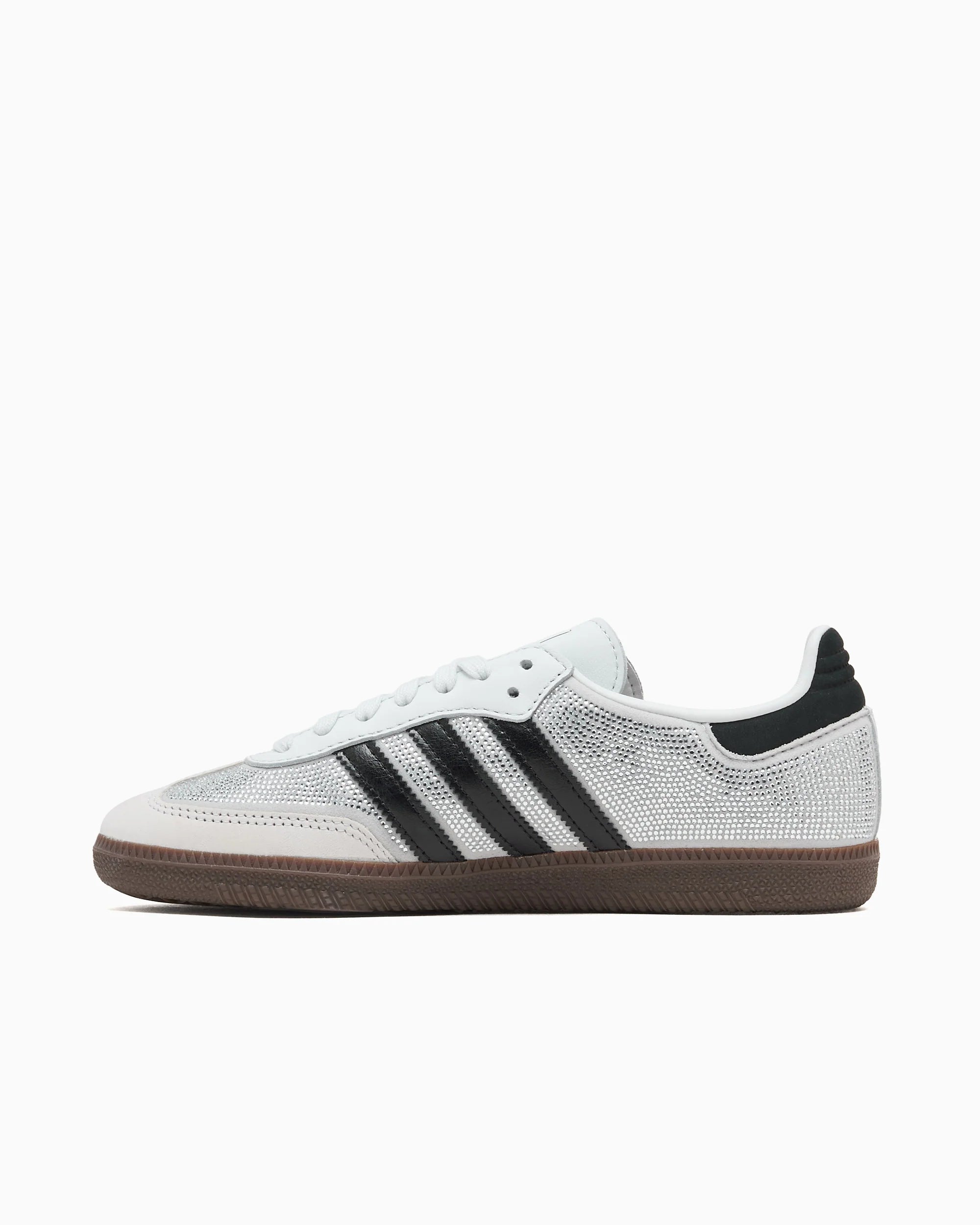 2025 Adidas Samba OG "Rhinestone Crystal White Silver" (W)