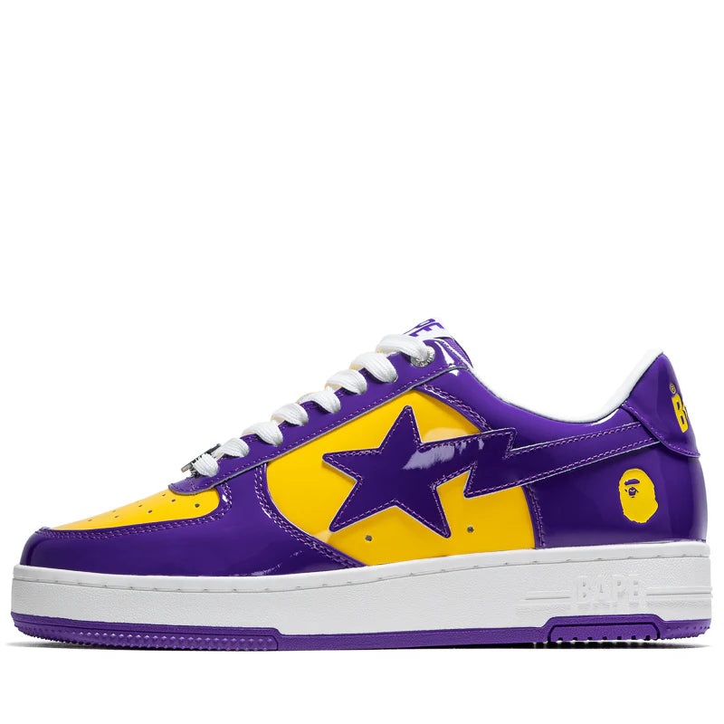 Bathing Ape Bape Sta "#4 Purple Yellow"