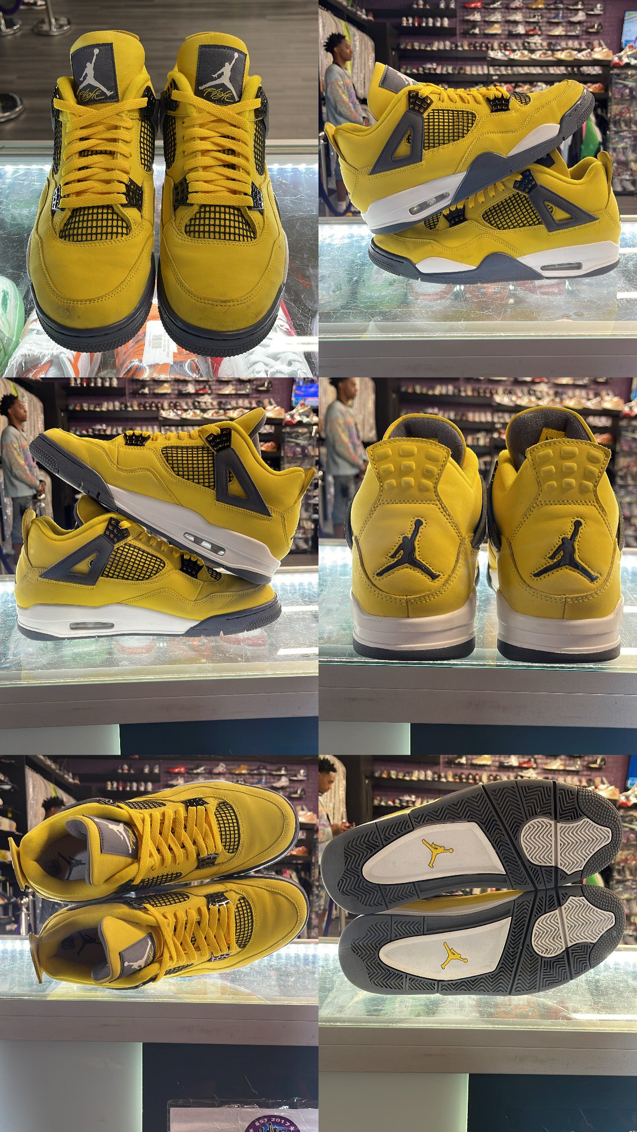 2021 Air Jordan Retro 4 "Lightning"