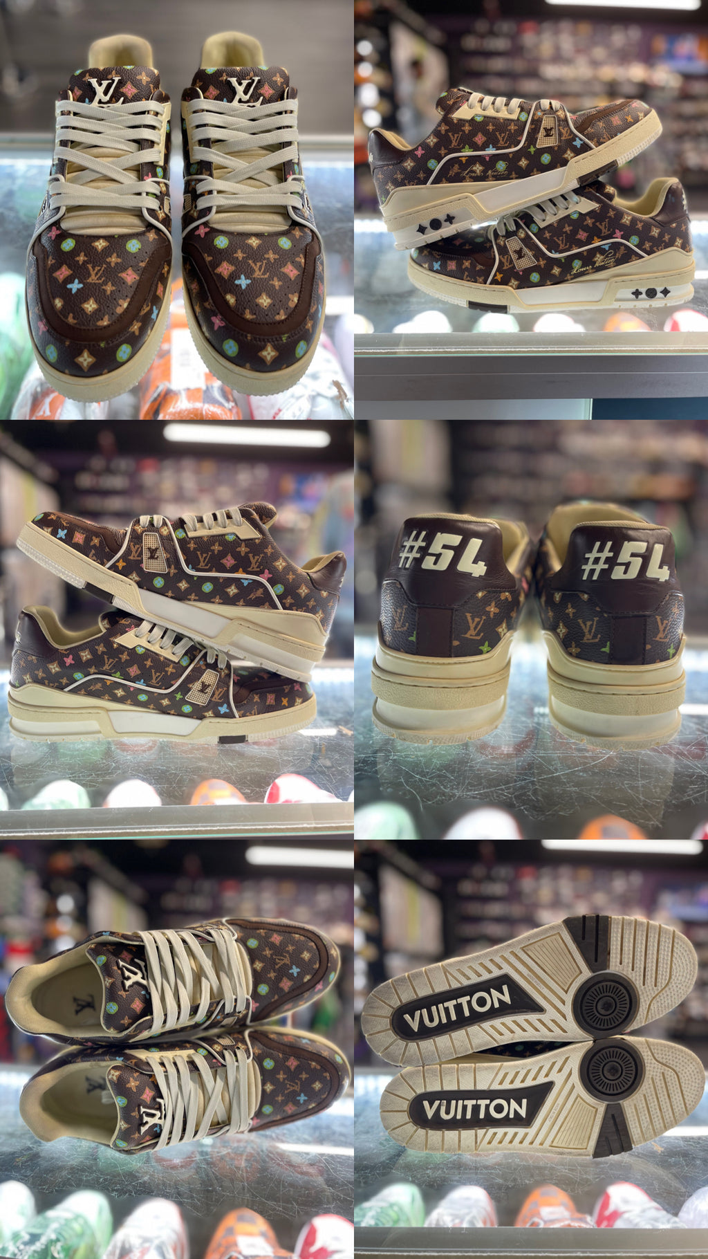 Louis Vuitton Trainer "Tyler the Creator Mocha Multicolor"