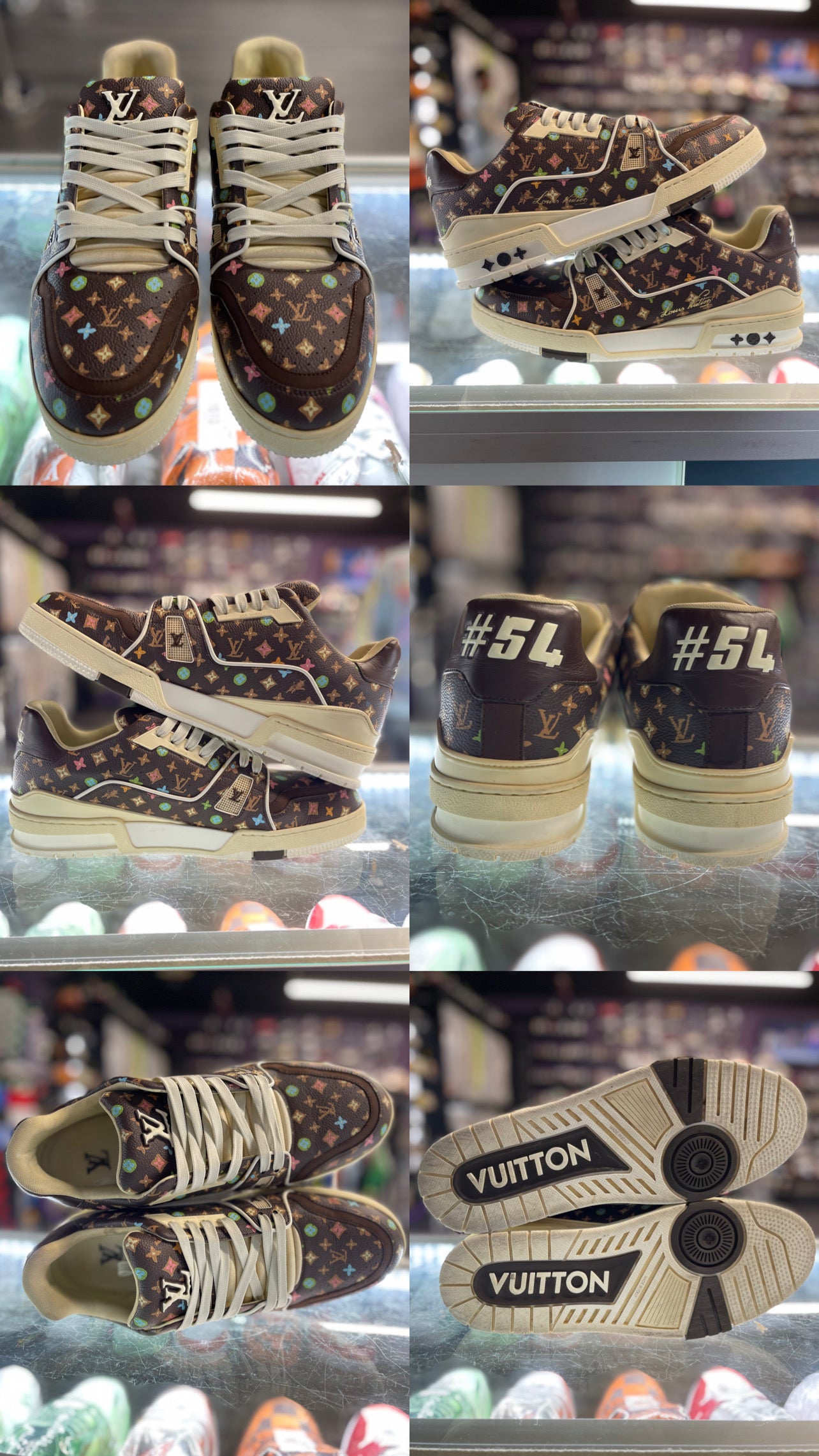 Louis Vuitton Trainer "Tyler the Creator Mocha Multicolor"
