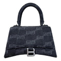 Balenciaga "Hourglass Cloth Crossbody Bag"