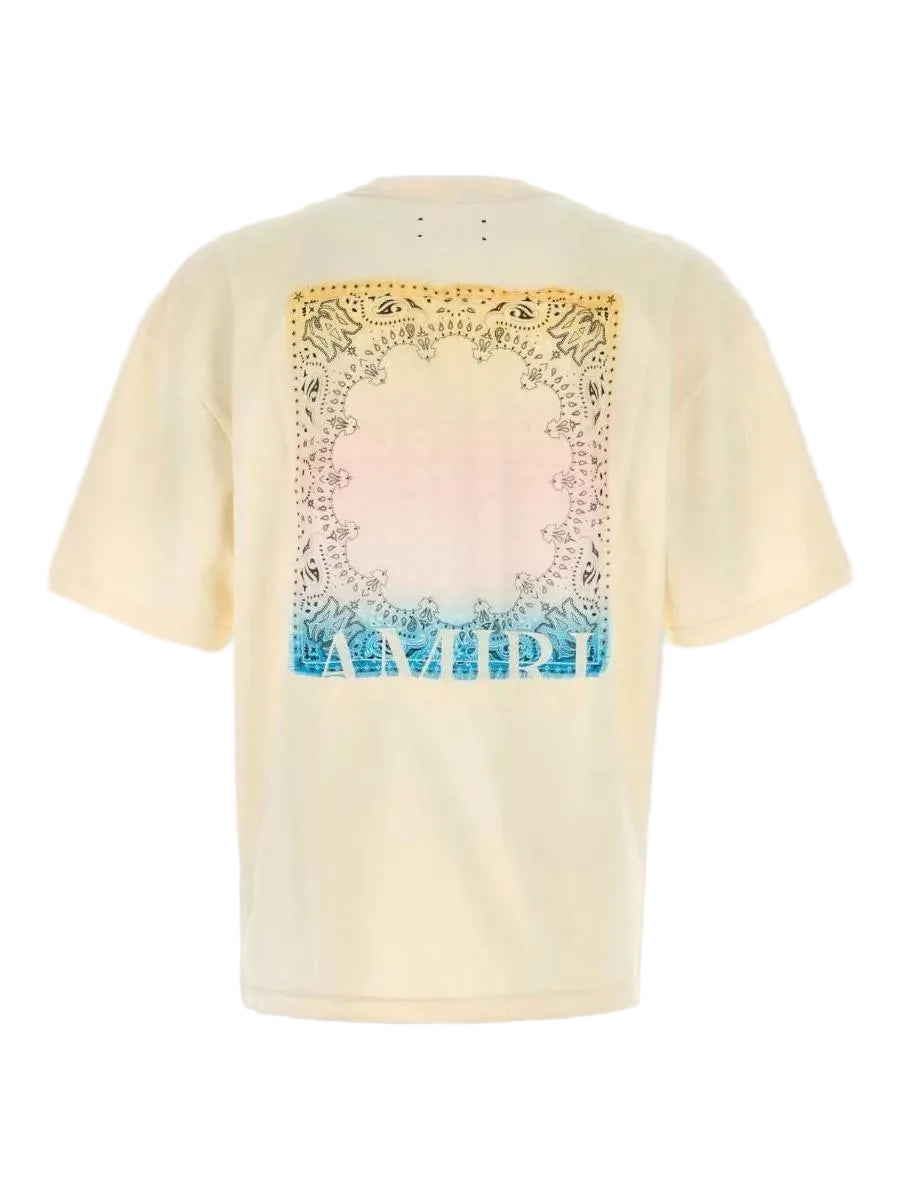 Amiri Rainbow Bandana T-Shirt