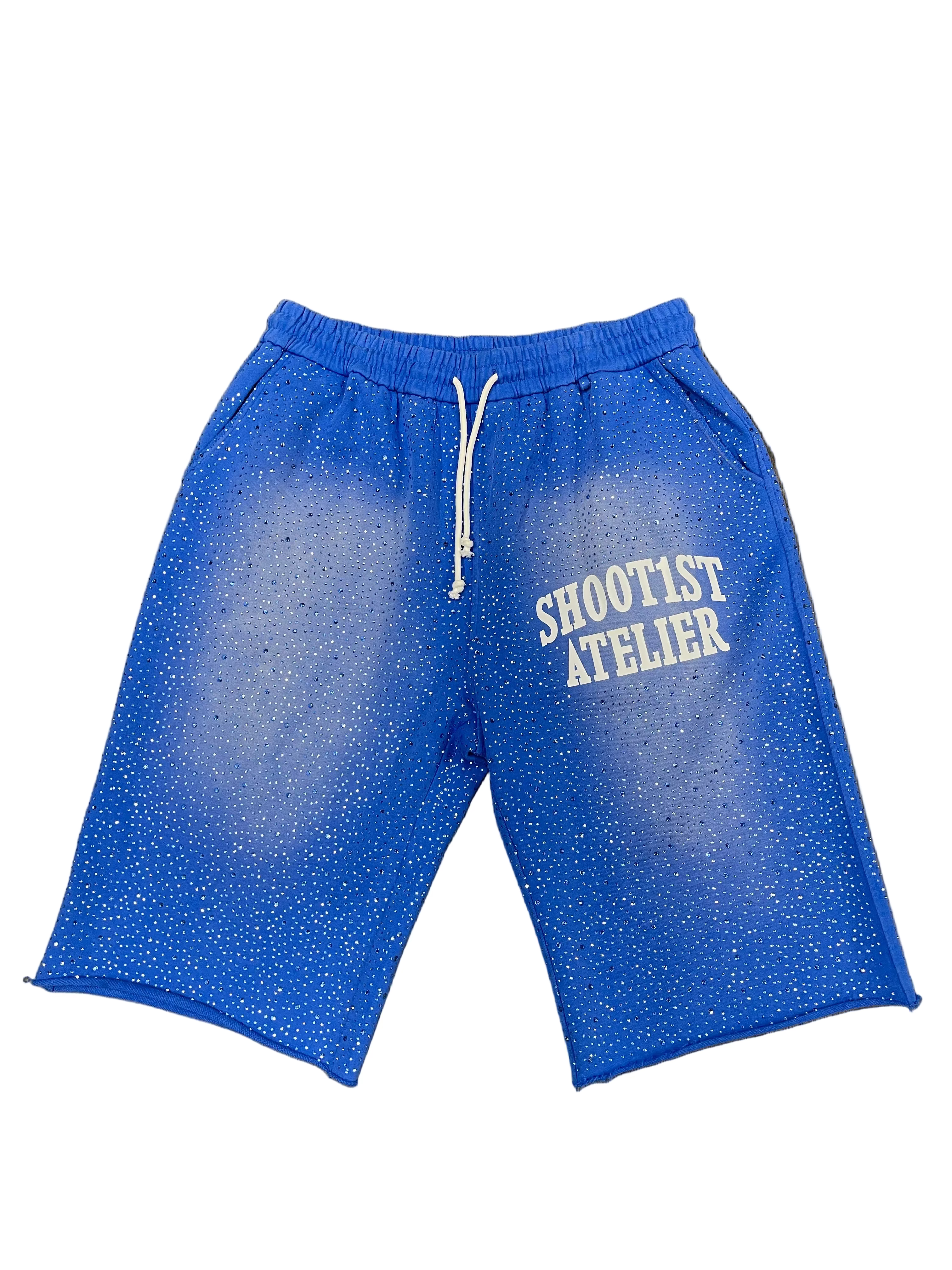 Shoot1st Sweatshorts "Blue VVS"