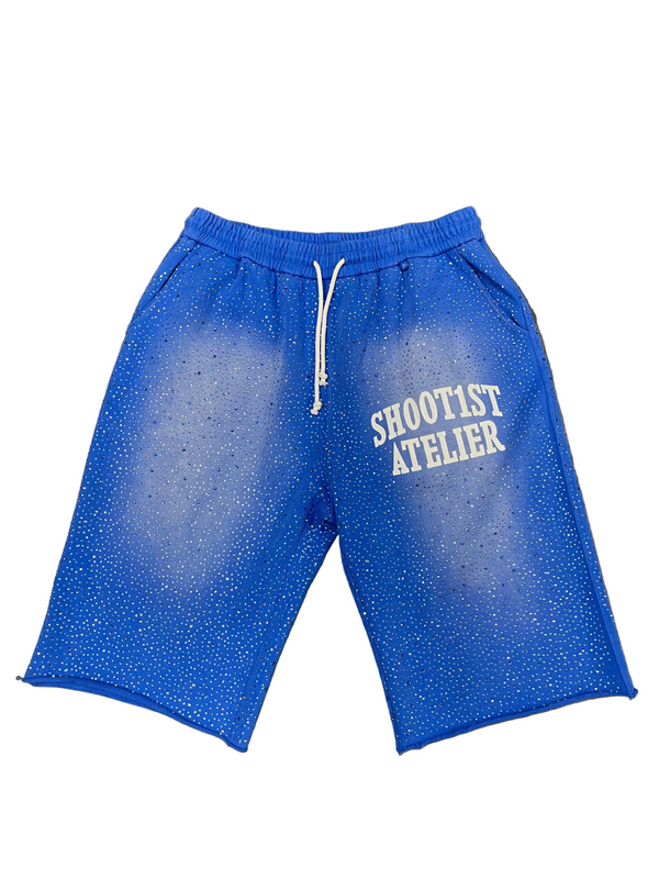Shoot1st Sweatshorts "Blue VVS"