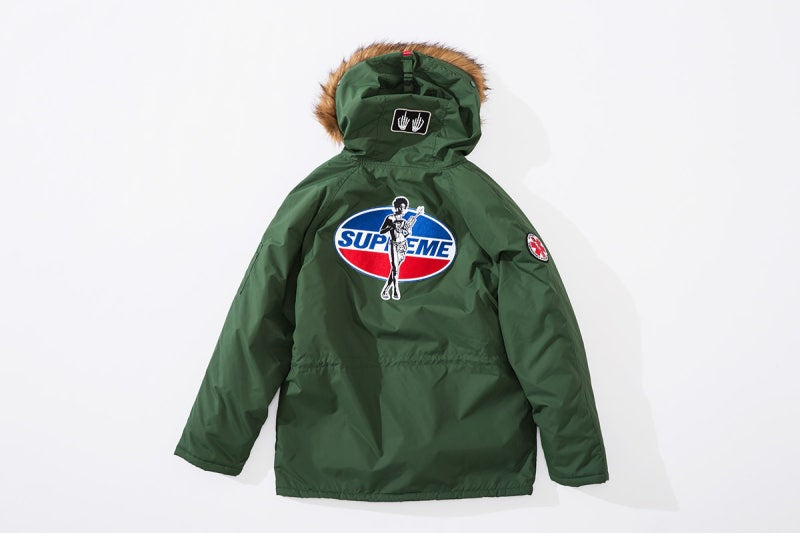 Supreme Hysteric Glamourn N-3B Parka "Green"
