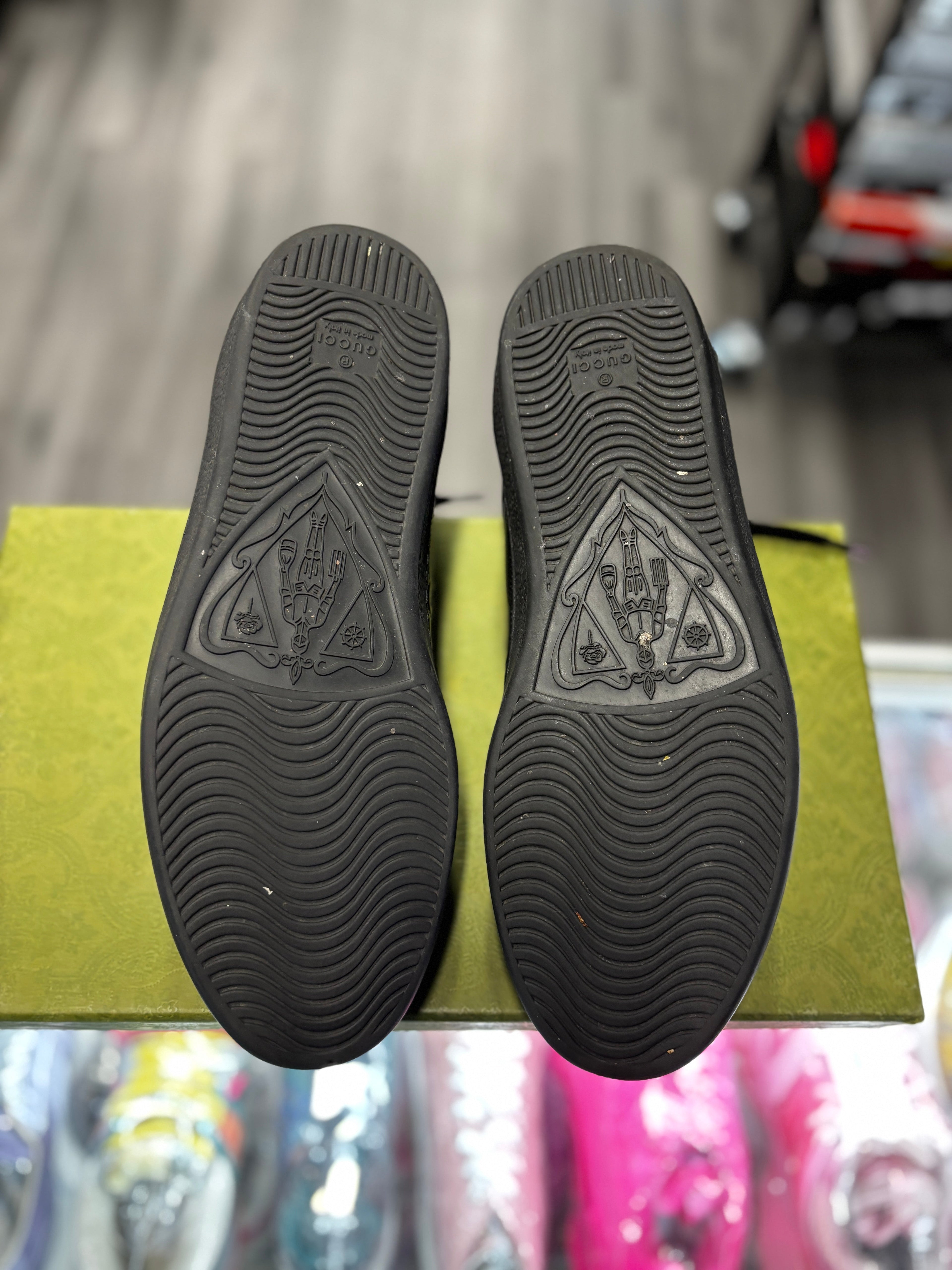 Gucci Ace Low "Black Monogram"