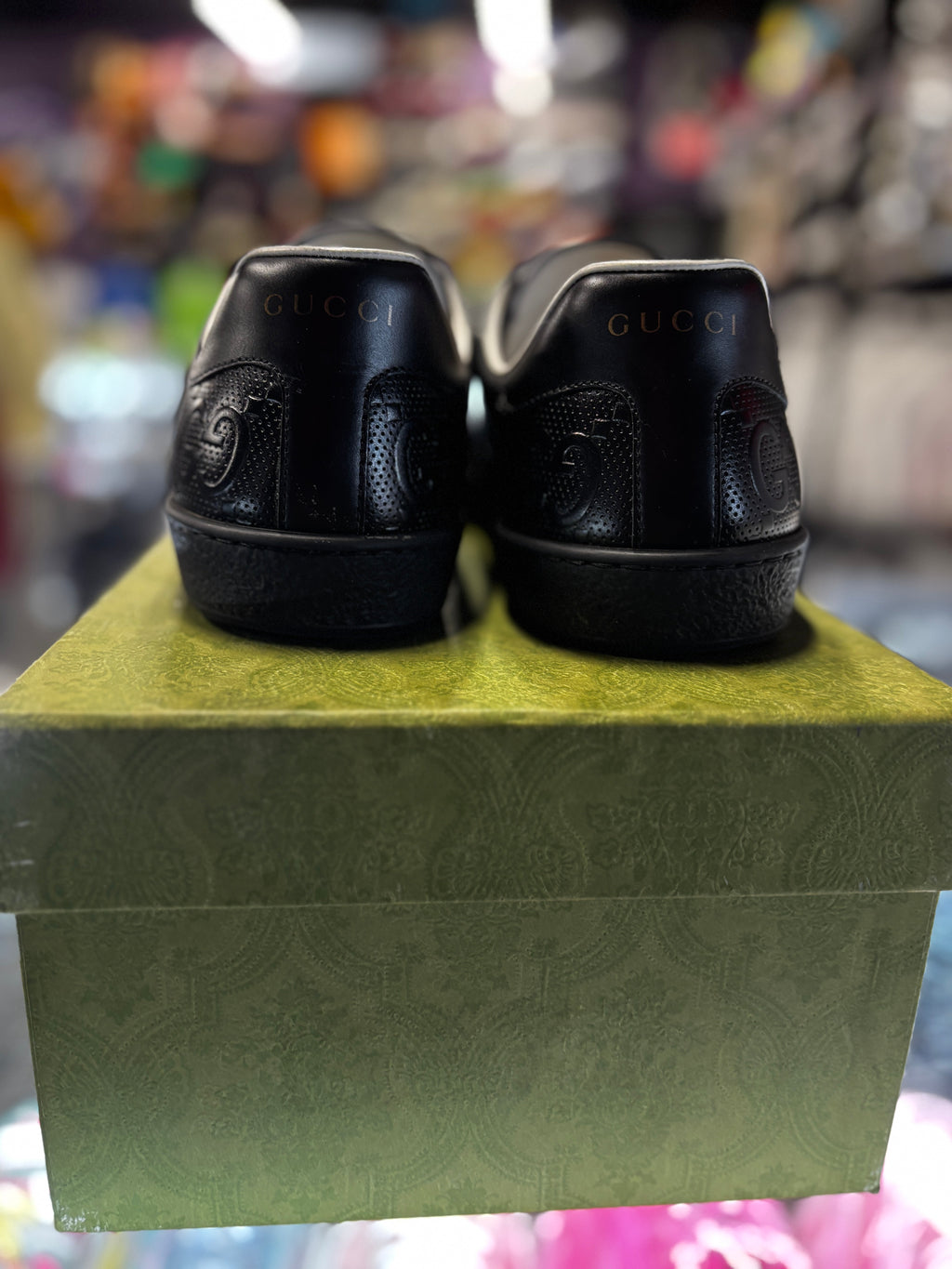 Gucci Ace Low "Black Monogram"