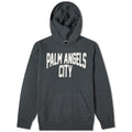 Palm Angels City Hoodie "Dark Grey"