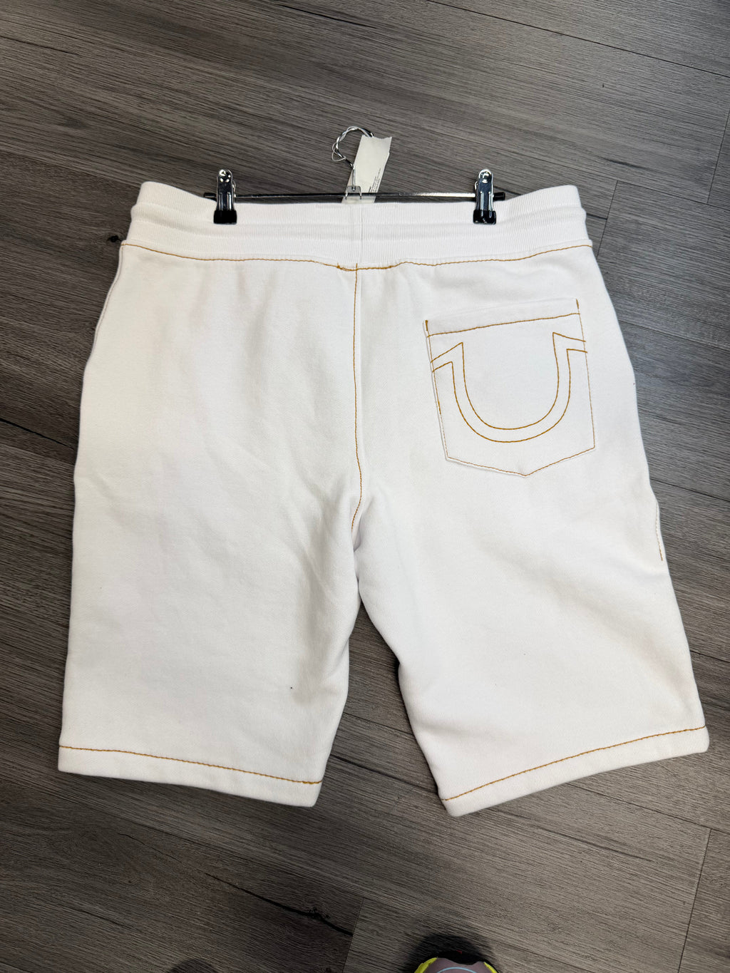 True Religion Shorts Cotton "White"