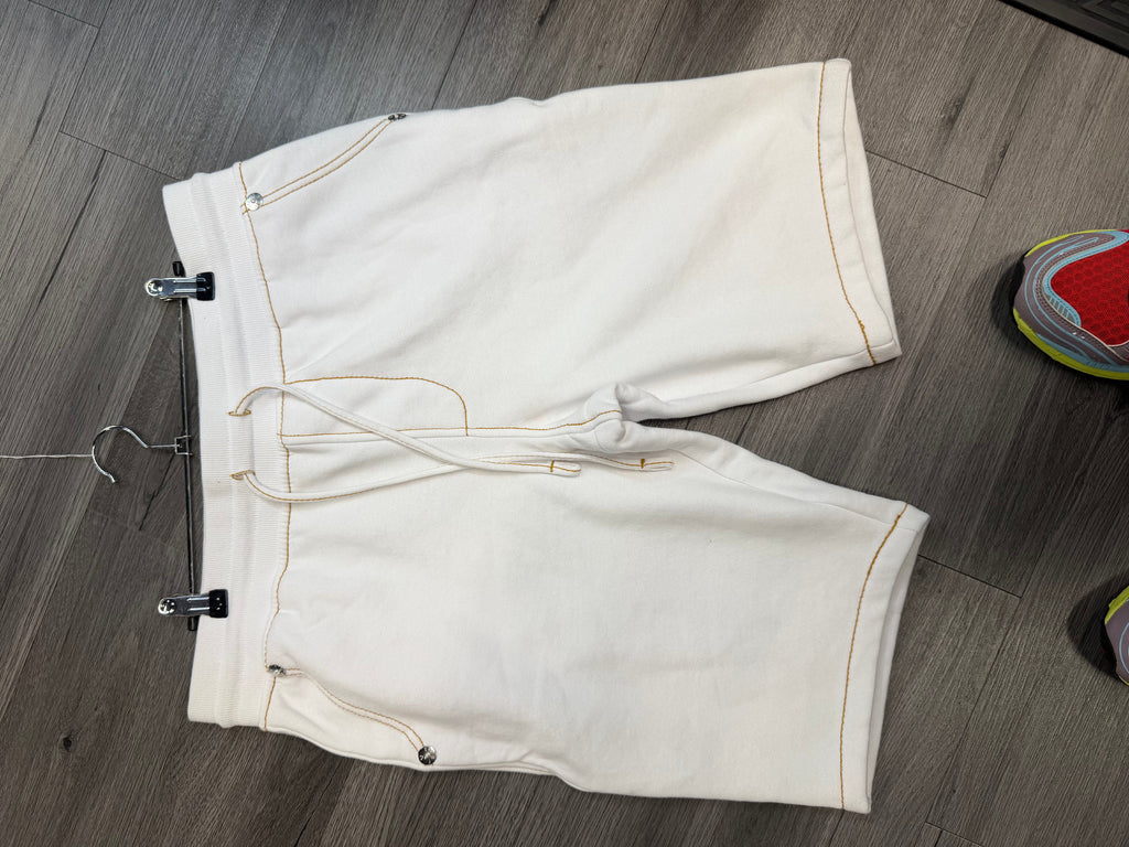 True Religion Shorts Cotton "White"