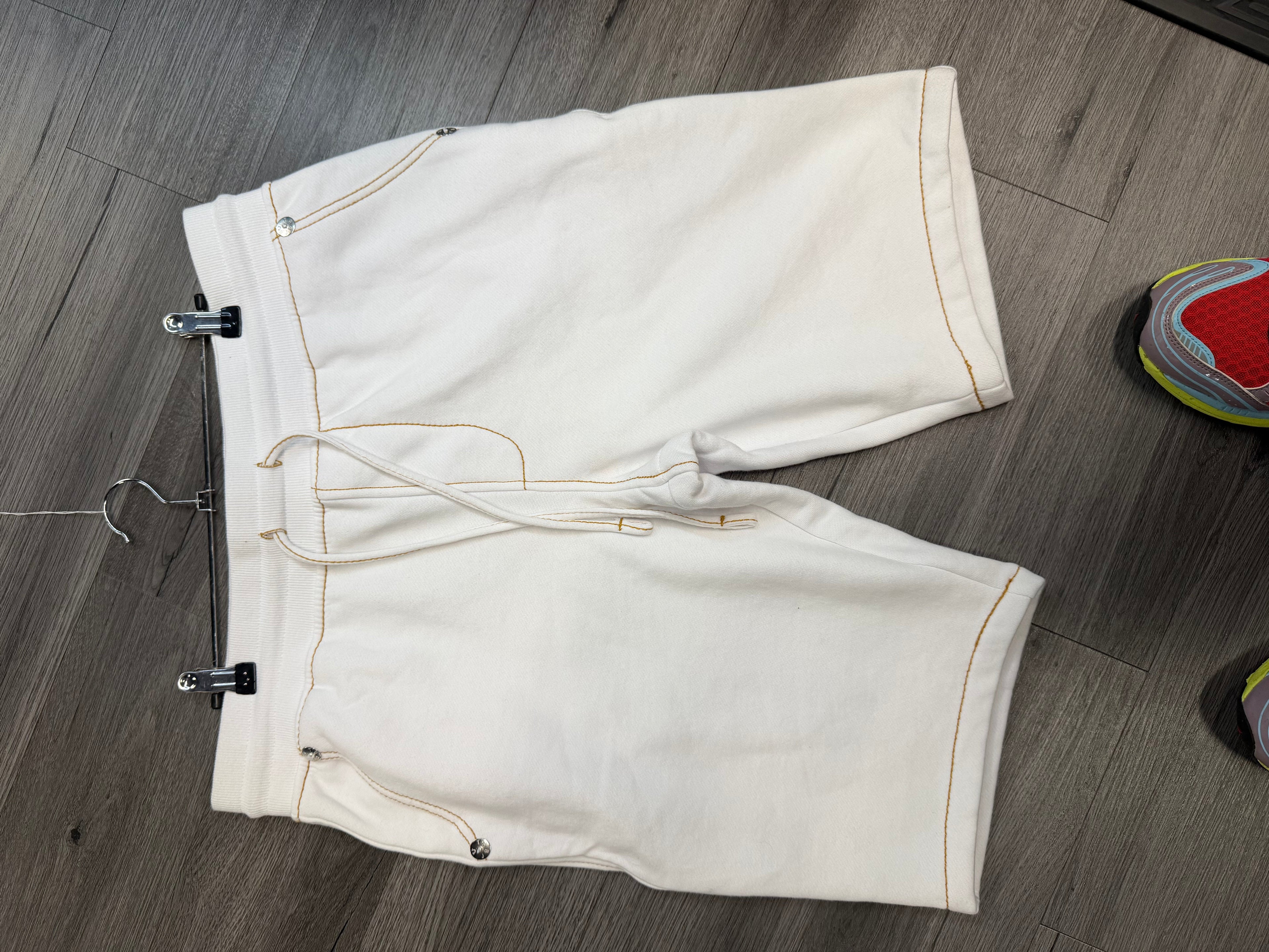 True Religion Shorts Cotton "White"