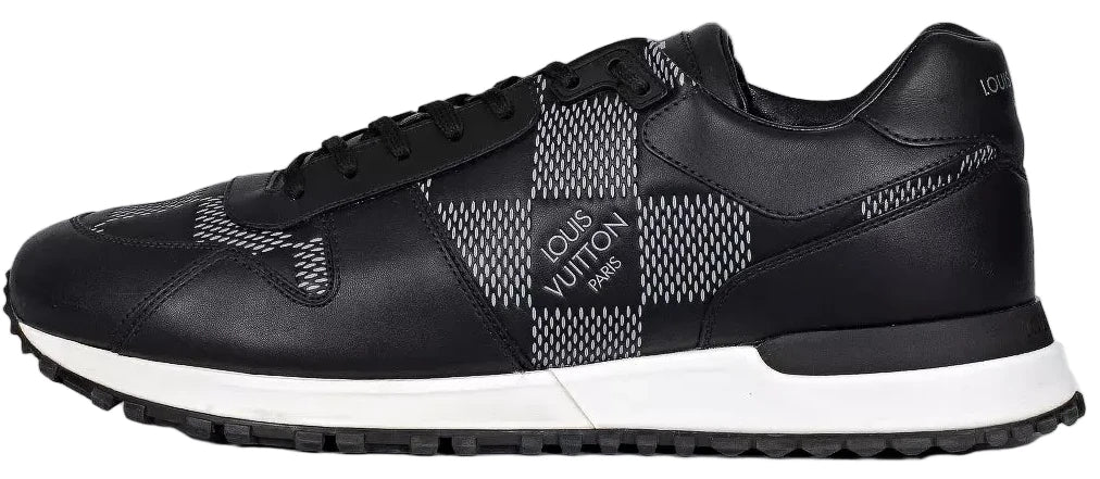 Louis Vuitton Run Away Sneaker "Black Damier Pattern"