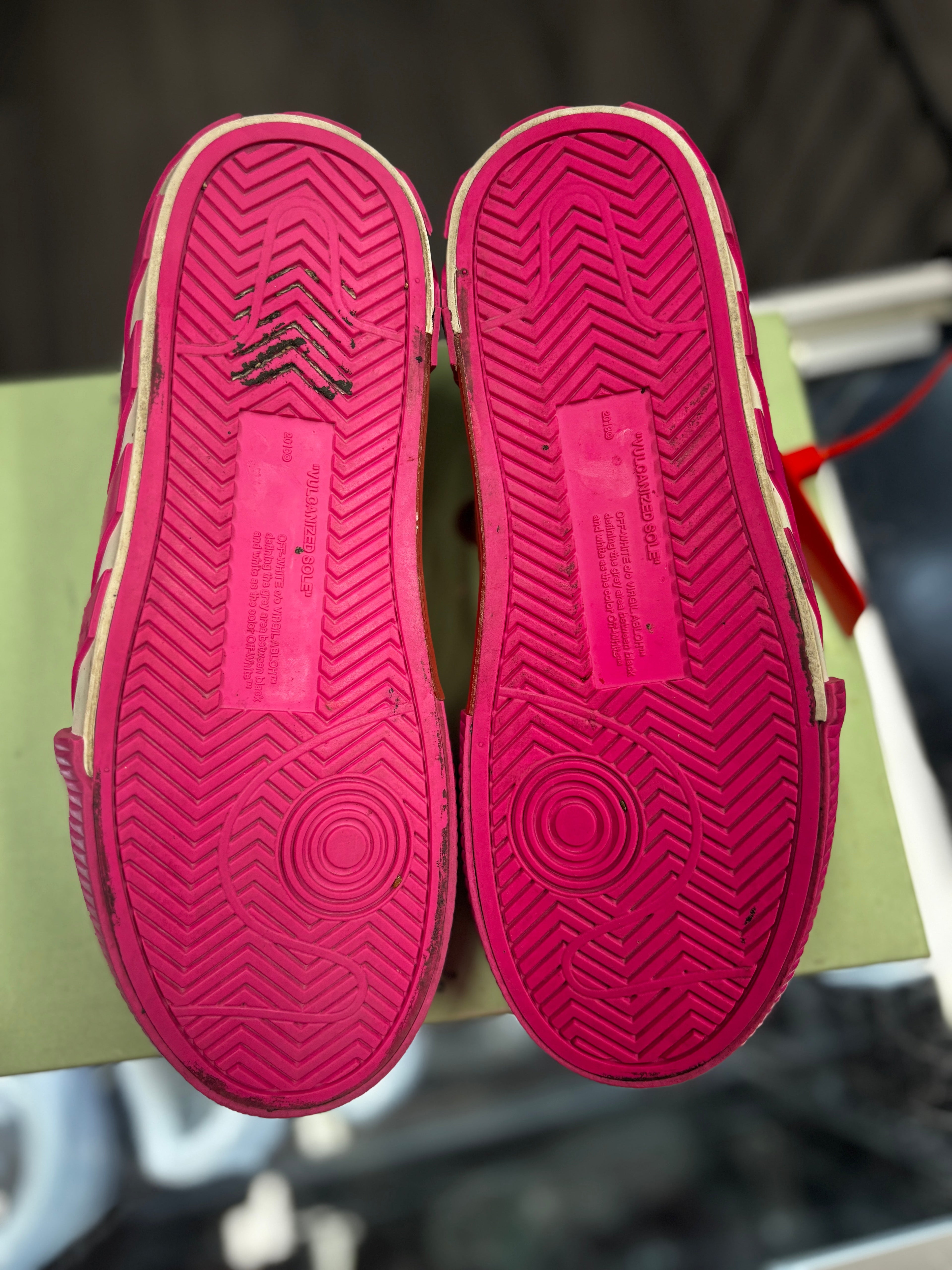 Off White Vulcanizer White/Pink