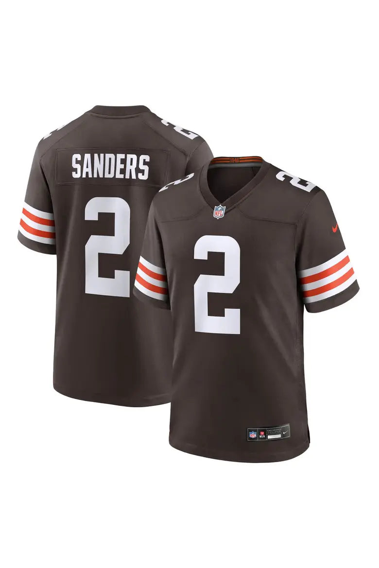 Cleveland Brown Shedeur Sanders "Home Jersey"