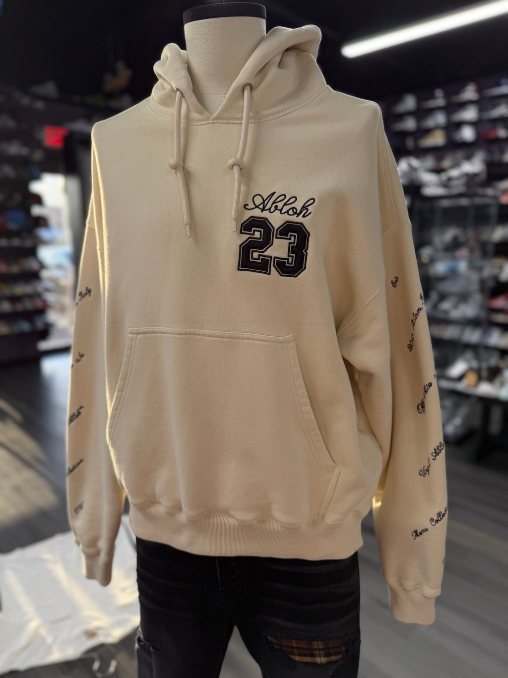 Off White Hoodie "23 Logo"