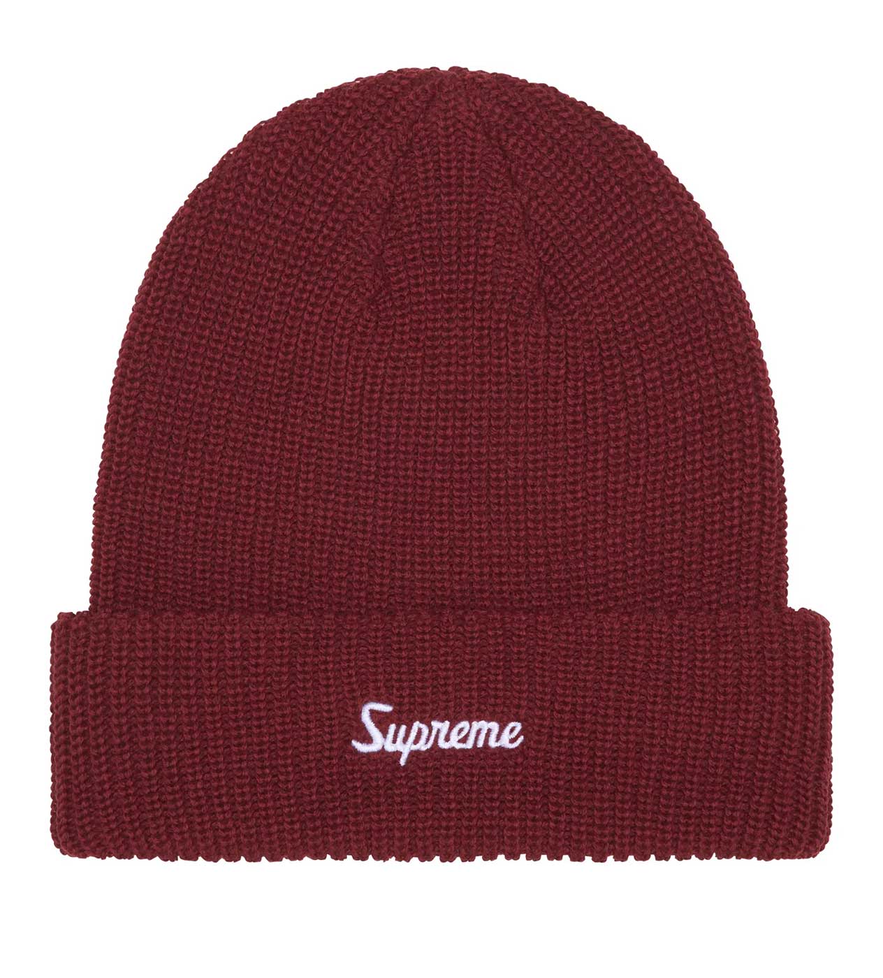 Supreme Loose Gauge Beanie "Red"