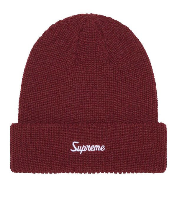 Supreme Loose Gauge Beanie "Red"