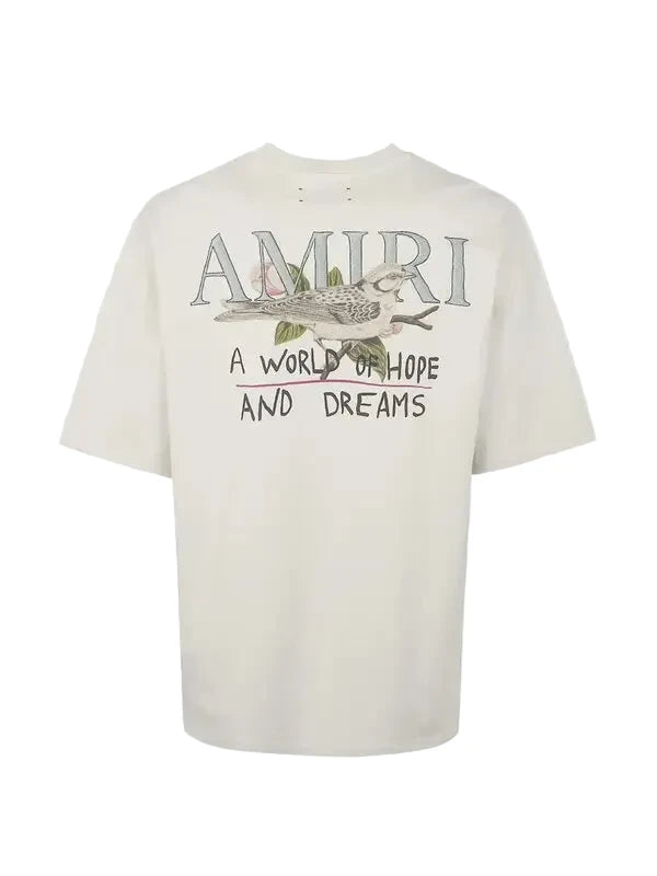 AMIRI Hope & Dream T Shirt "Cream"