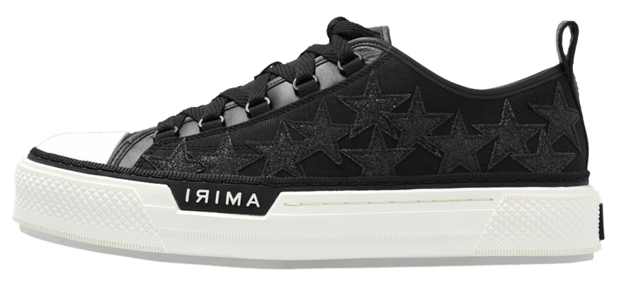 AMIRI Stars Court Low "Black"