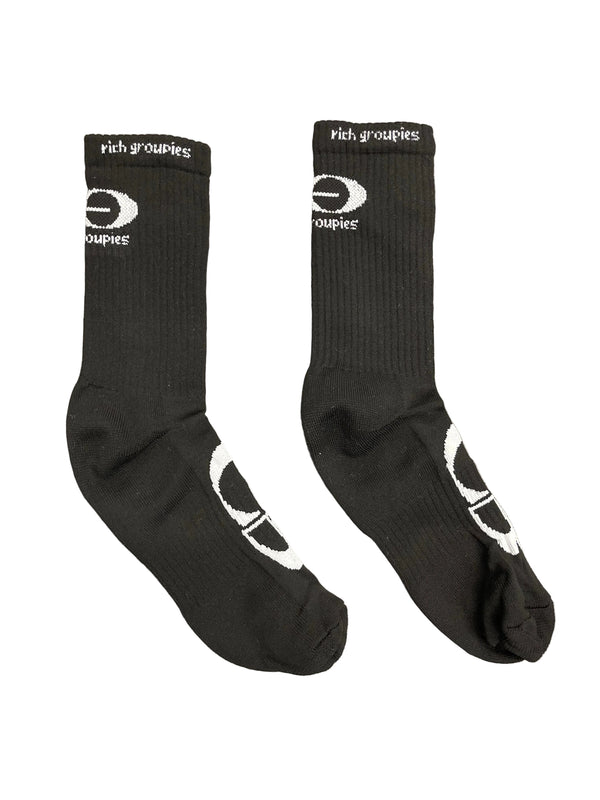 Rich Groupie Essential Socks "Black"