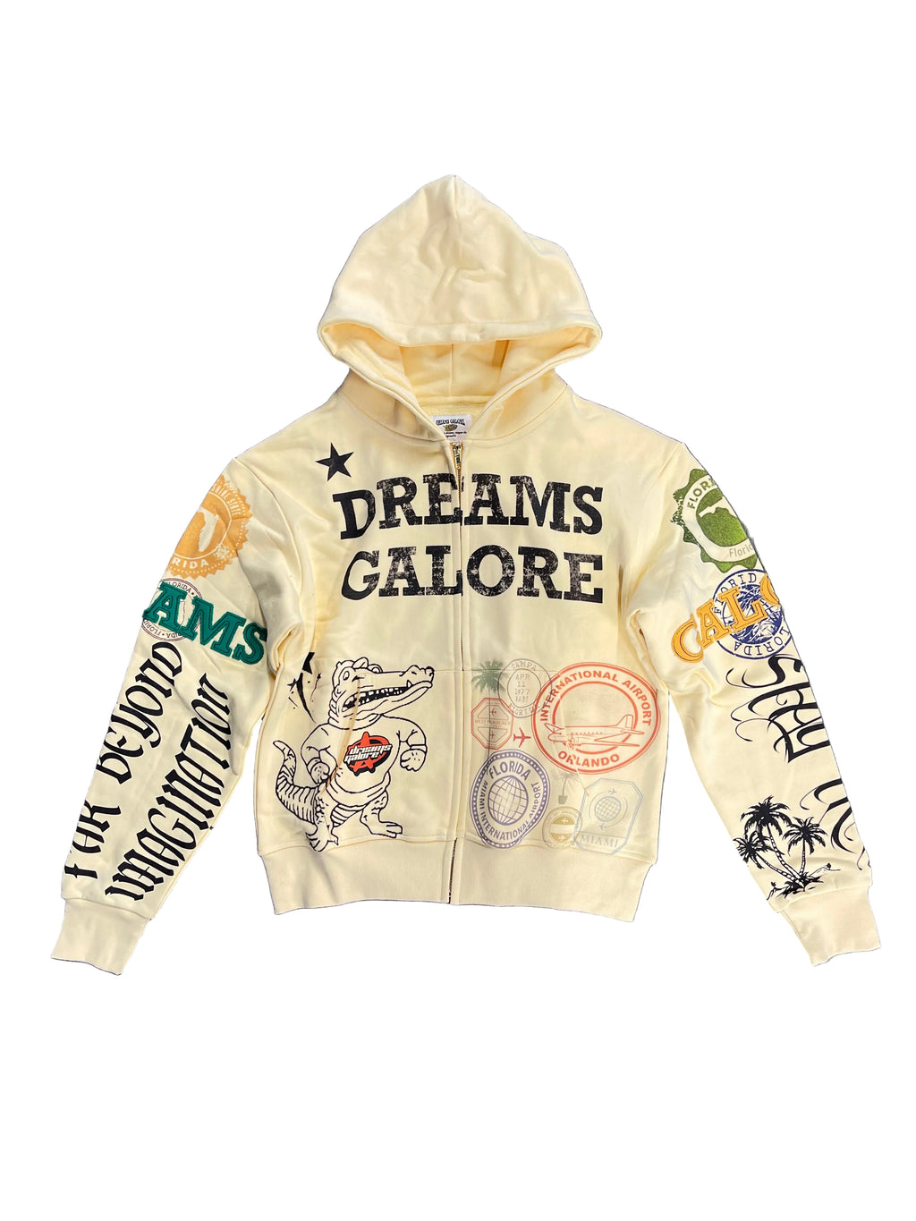 Dreams Galore "Flordian Zip-Up"